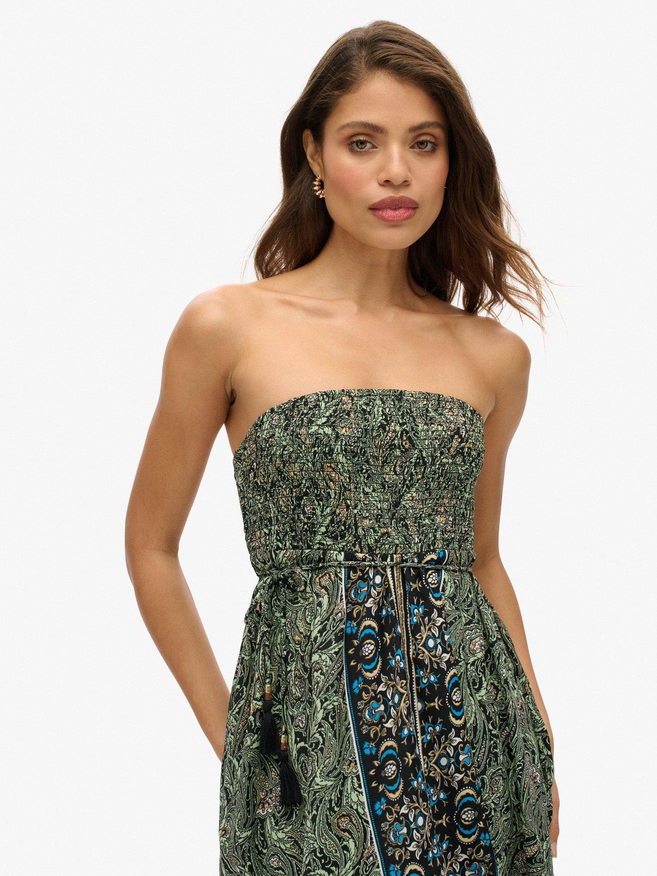 superdry-st-tropez-bandeau-dress-greendetail