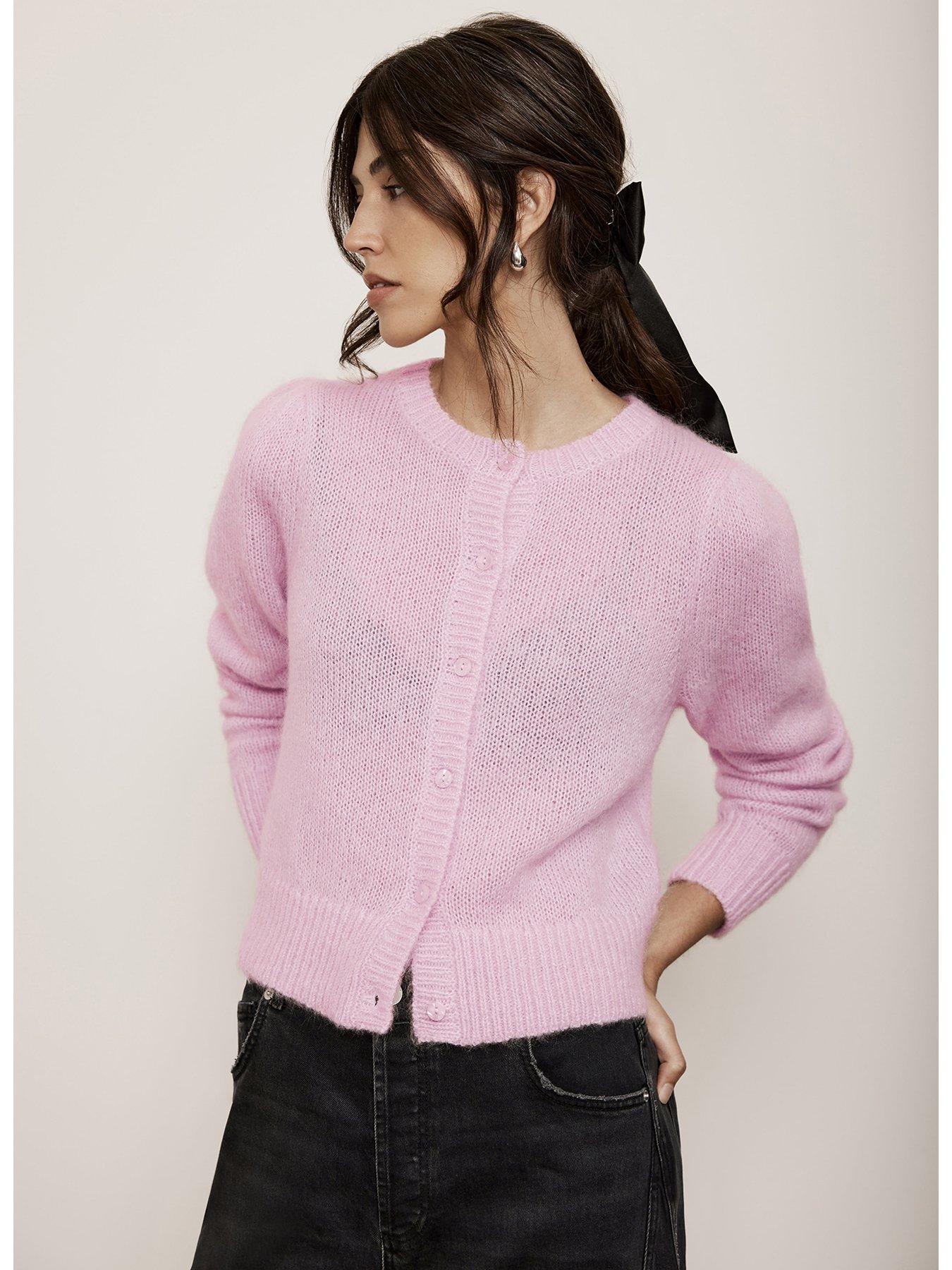 mint-velvet-pink-lightweight-knit-cardigandetail