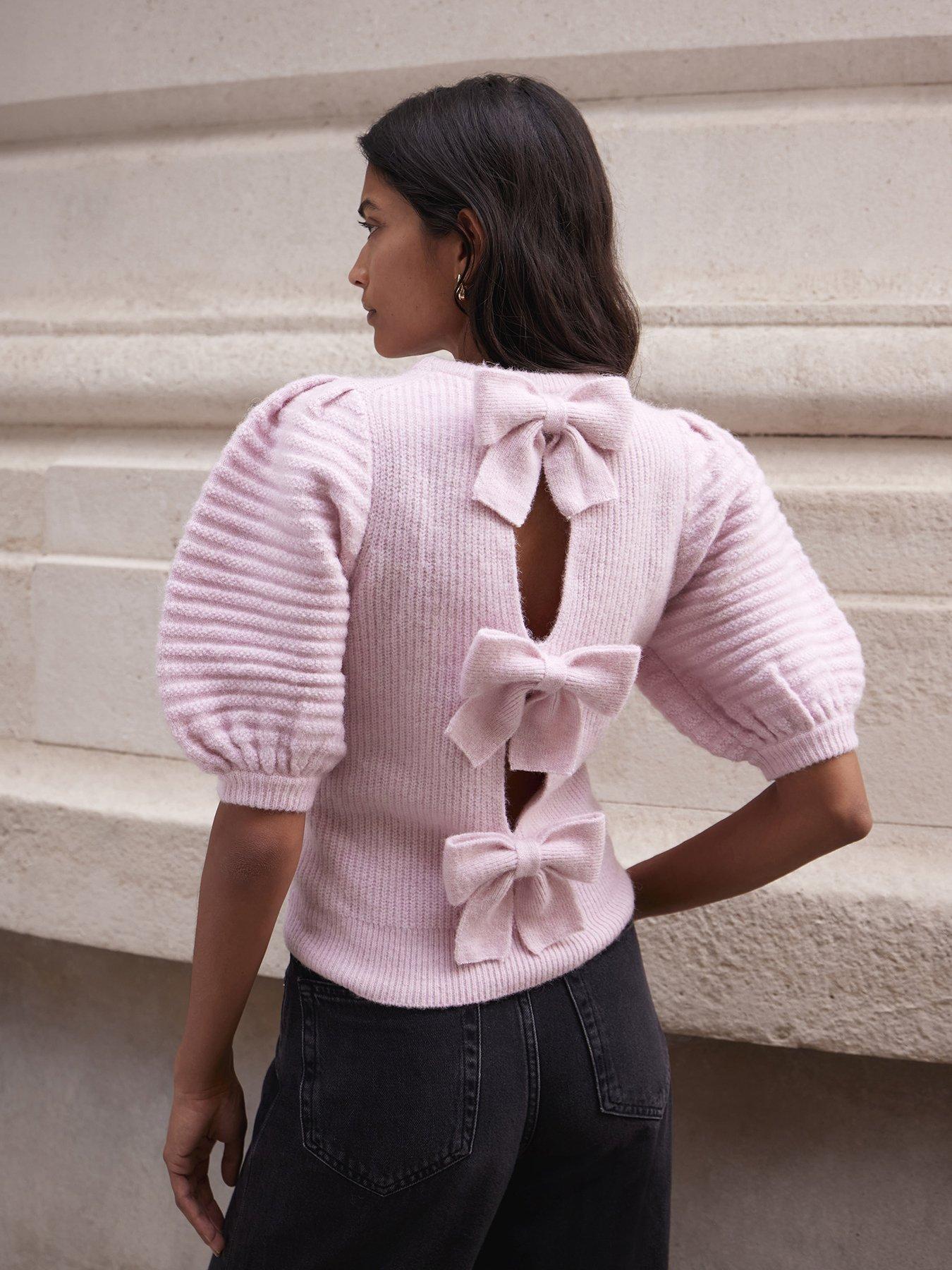 mint-velvet-pink-bow-back-knit-topstillFront