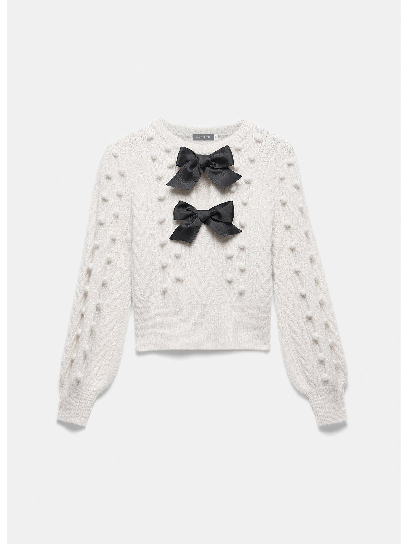 mint-velvet-cream-bow-bobble-jumperdetail