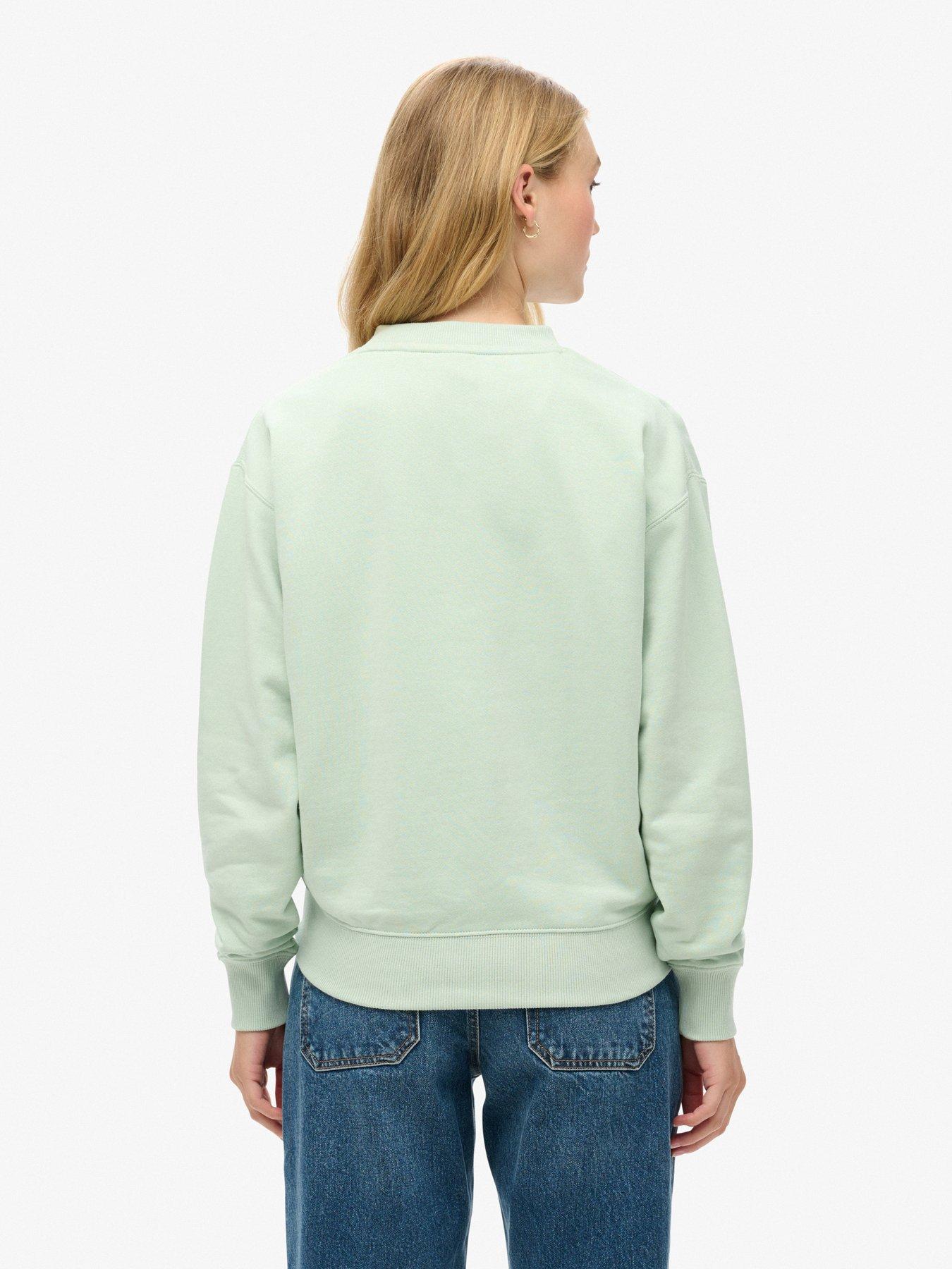 superdry-essential-logo-sweatshirt-greenstillFront