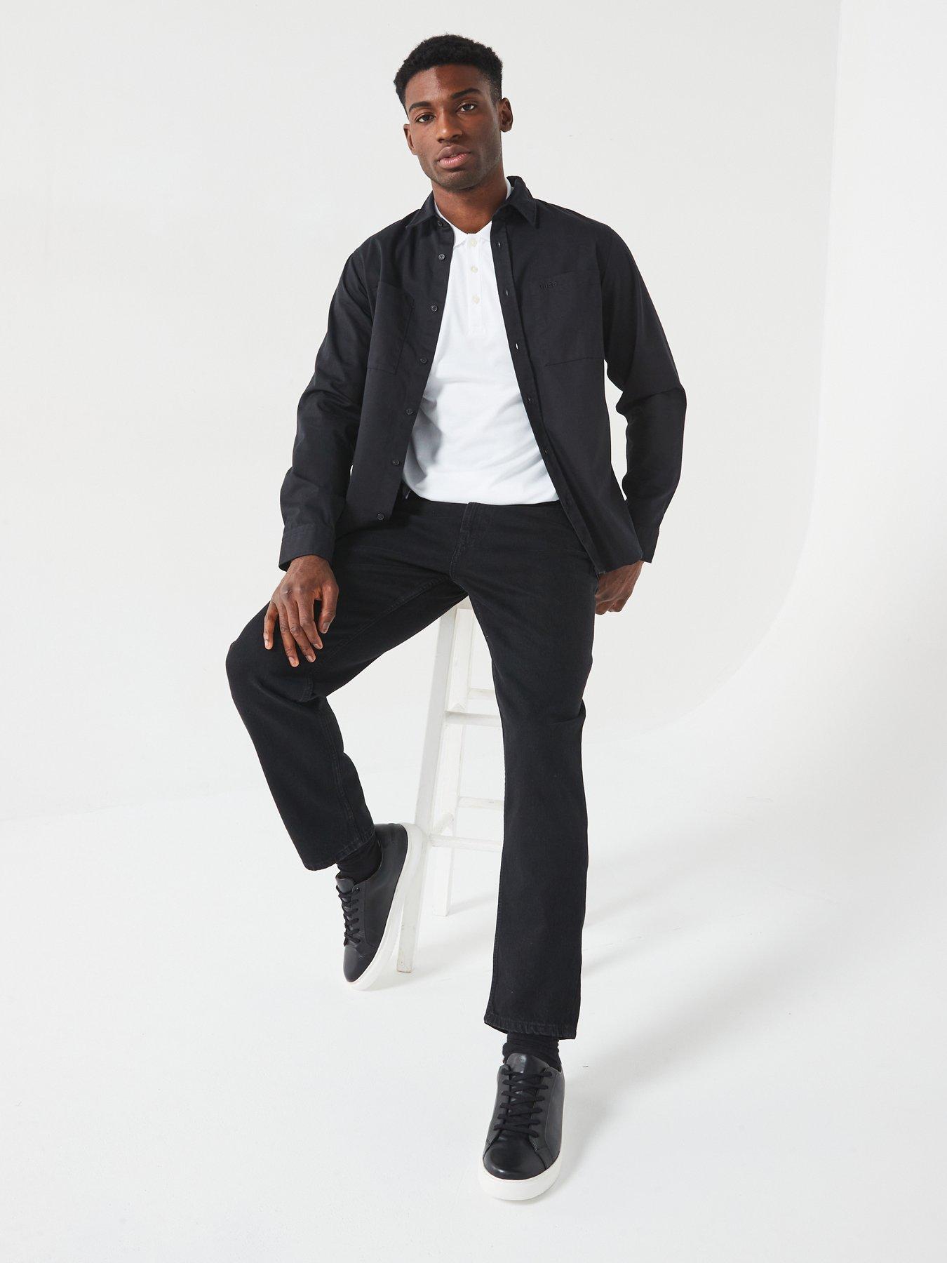 hugo-hugo-838-relaxed-tapered-fit-egyptian-cotton-jeans-blackdetail