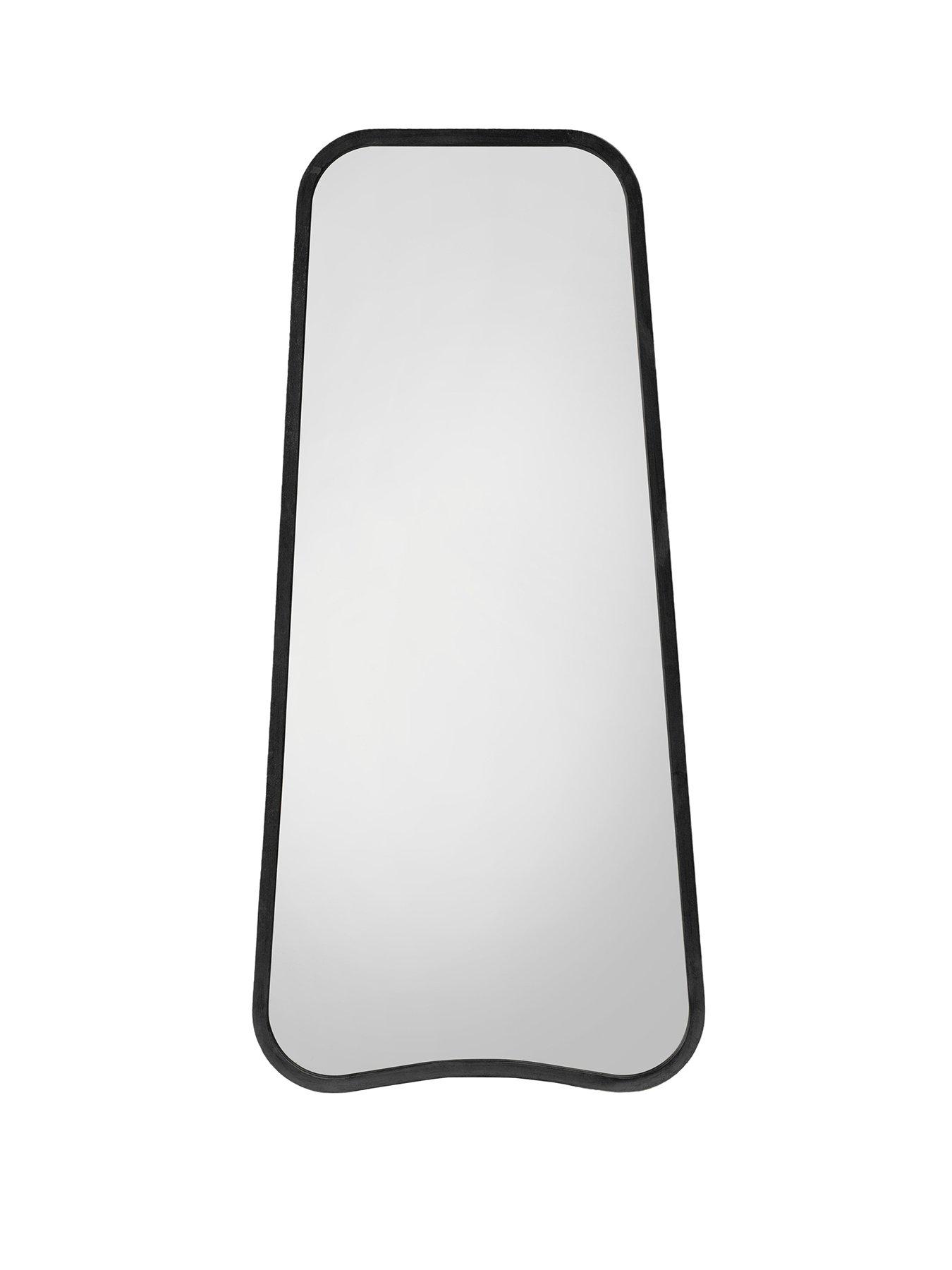 Image 2 of 6 of Gallery Direct Kurva Leaner Black 565x1230mm