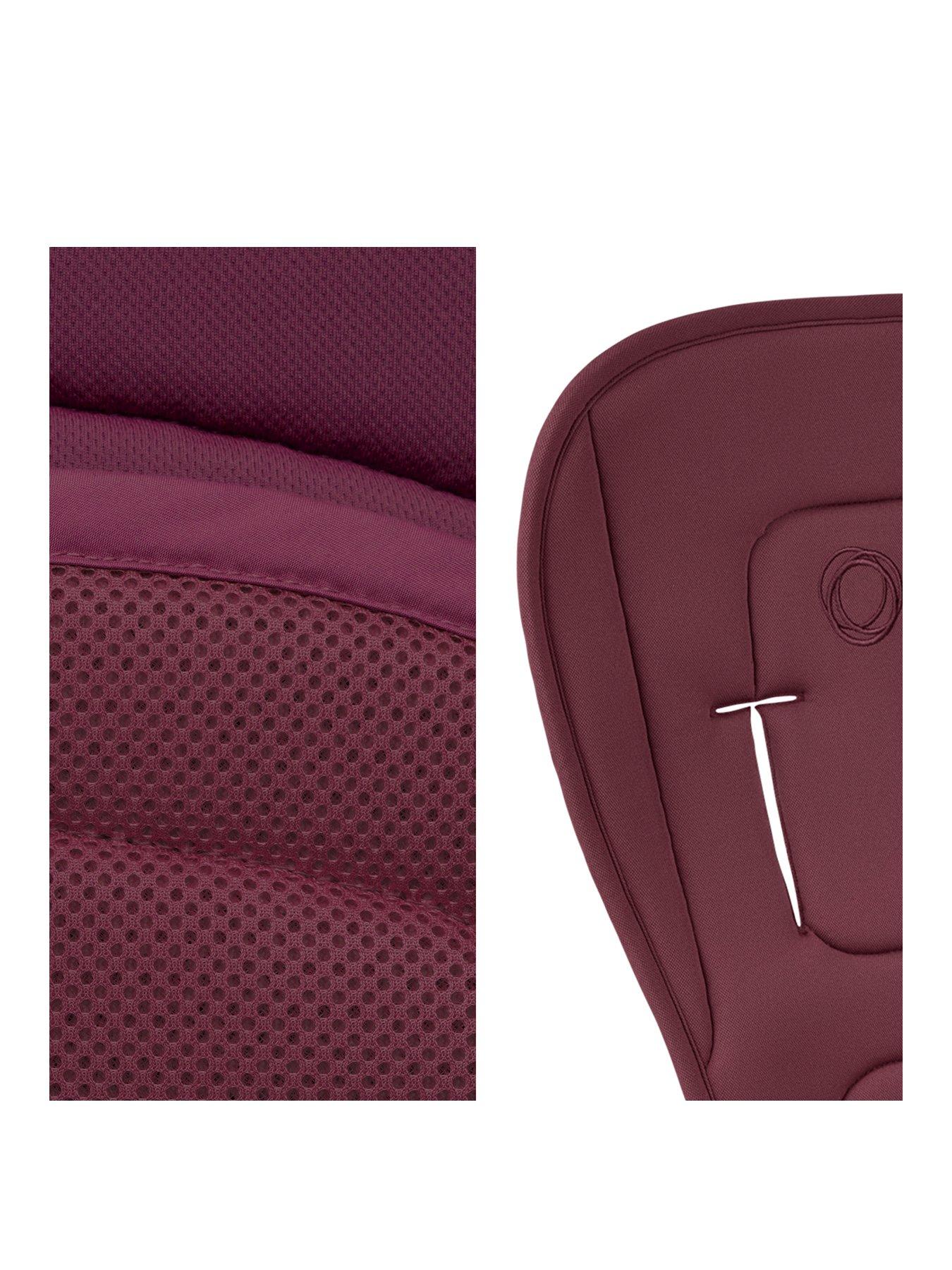 Image 3 of 5 of Bugaboo Dual Comfort Seat Liner - Dark Cherry