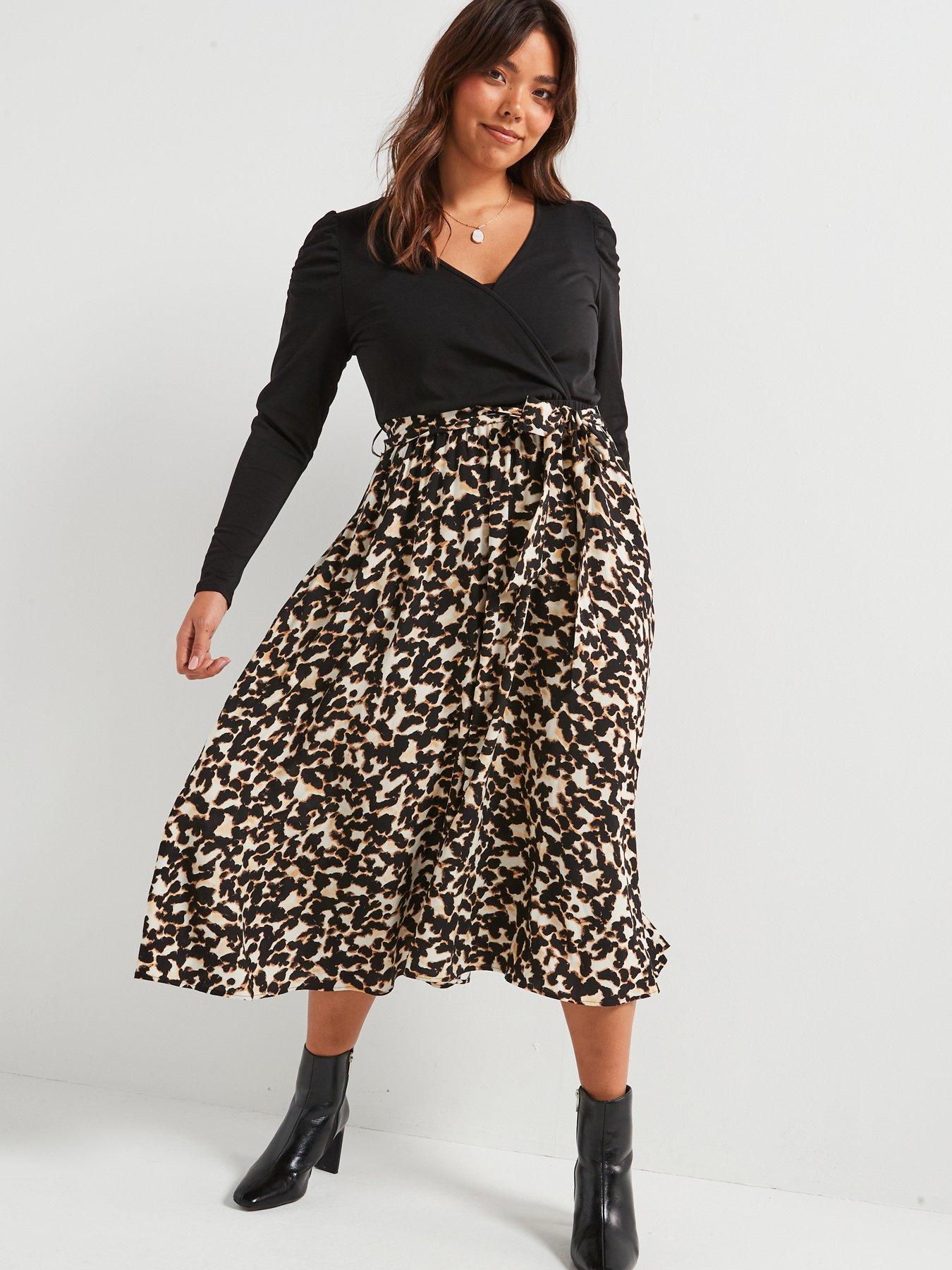 v-by-very-curve-2-in-1-animal-print-midi-dress-print