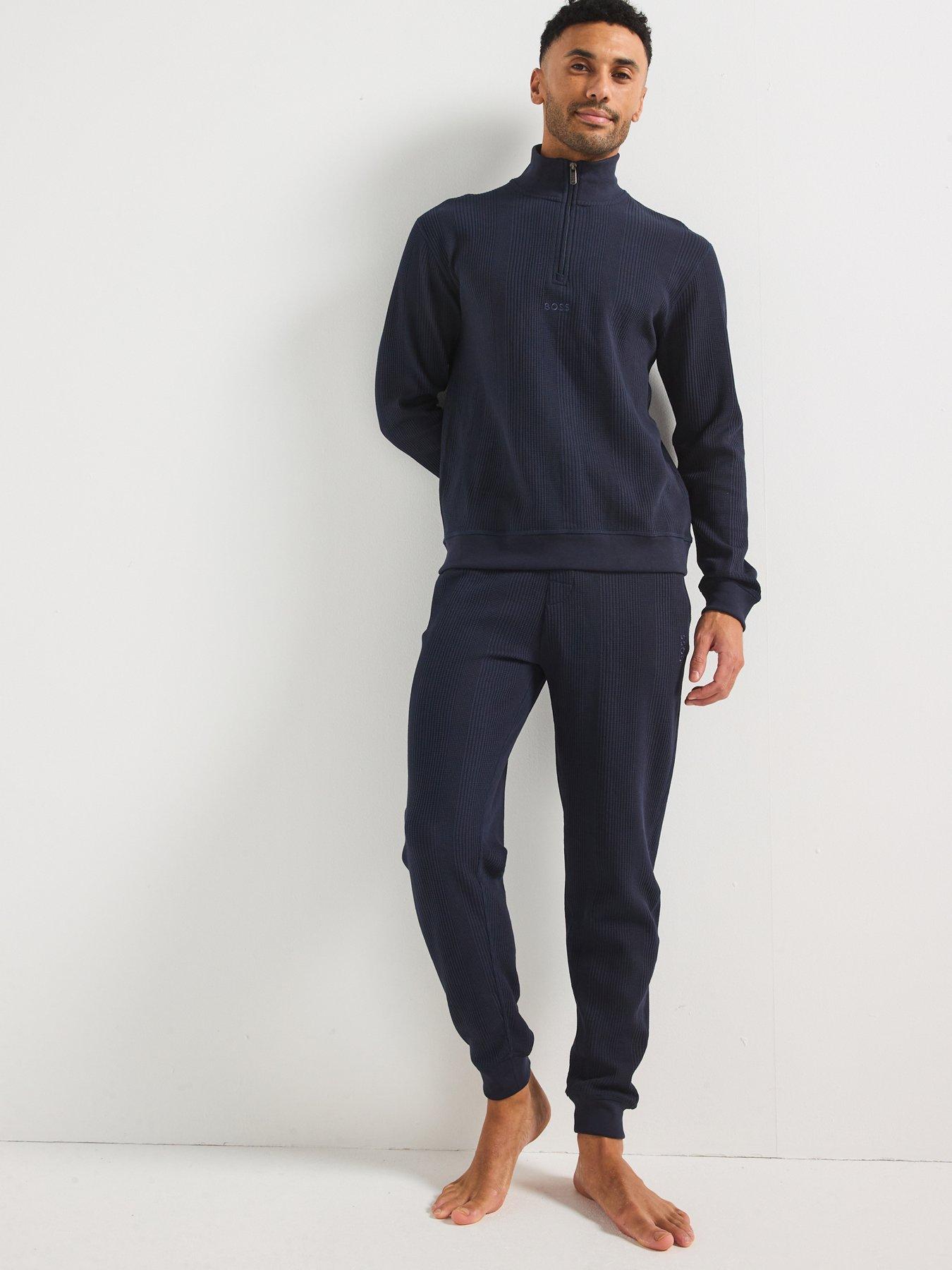 boss-structure-regular-fit-heavy-waffle-14-zip-loungewear-sweat-navyback