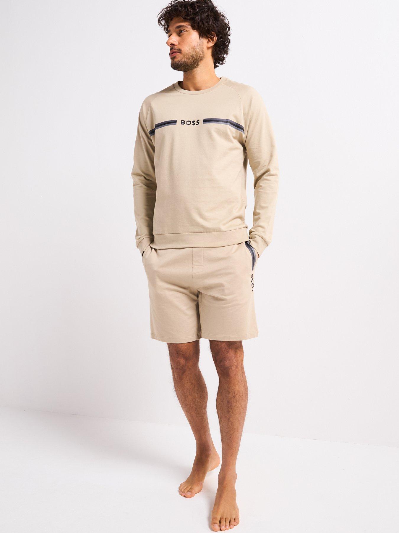 boss-authentic-loungewear-crew-sweat-beigeback
