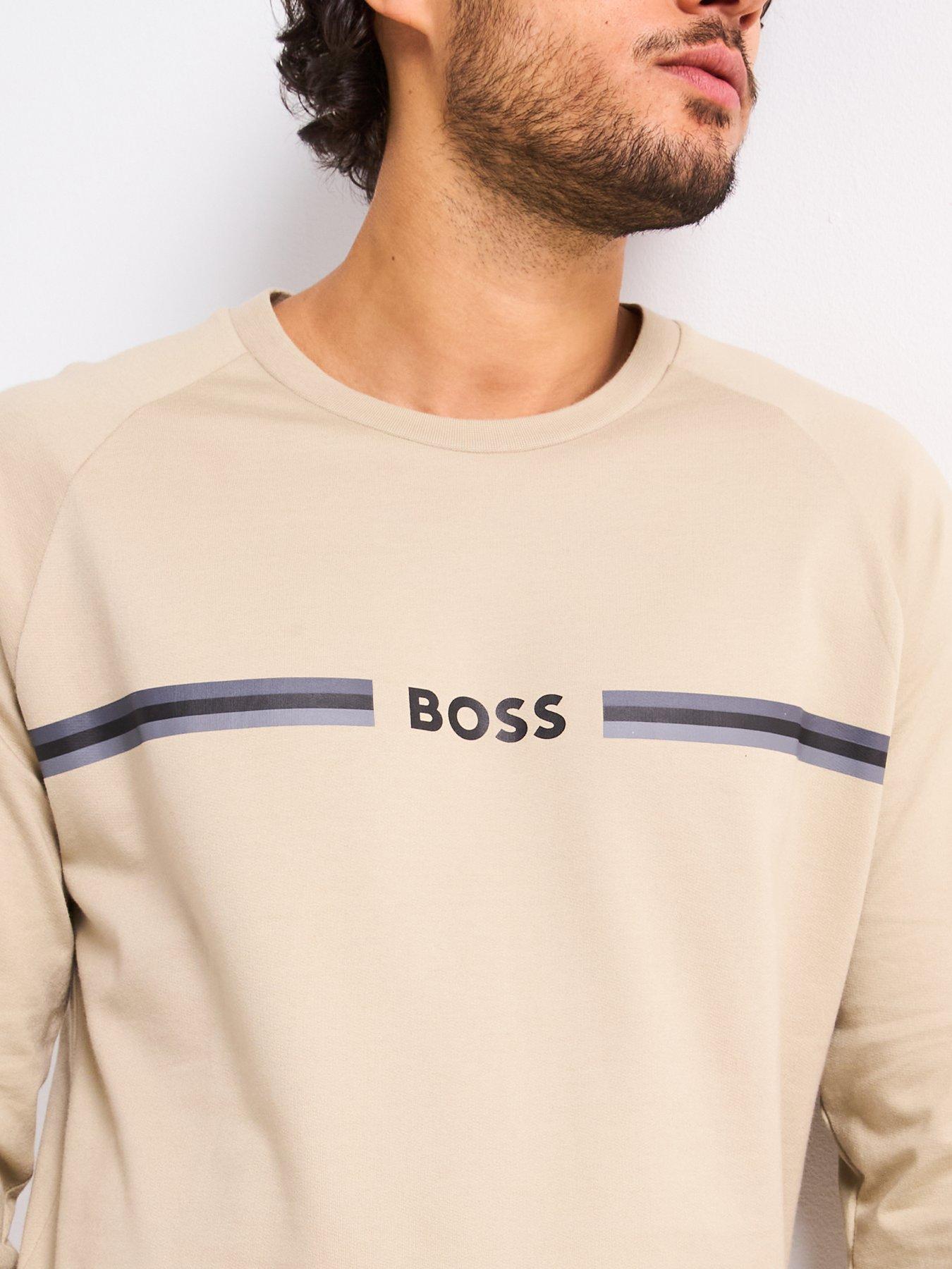 boss-authentic-loungewear-crew-sweat-beigeoutfit