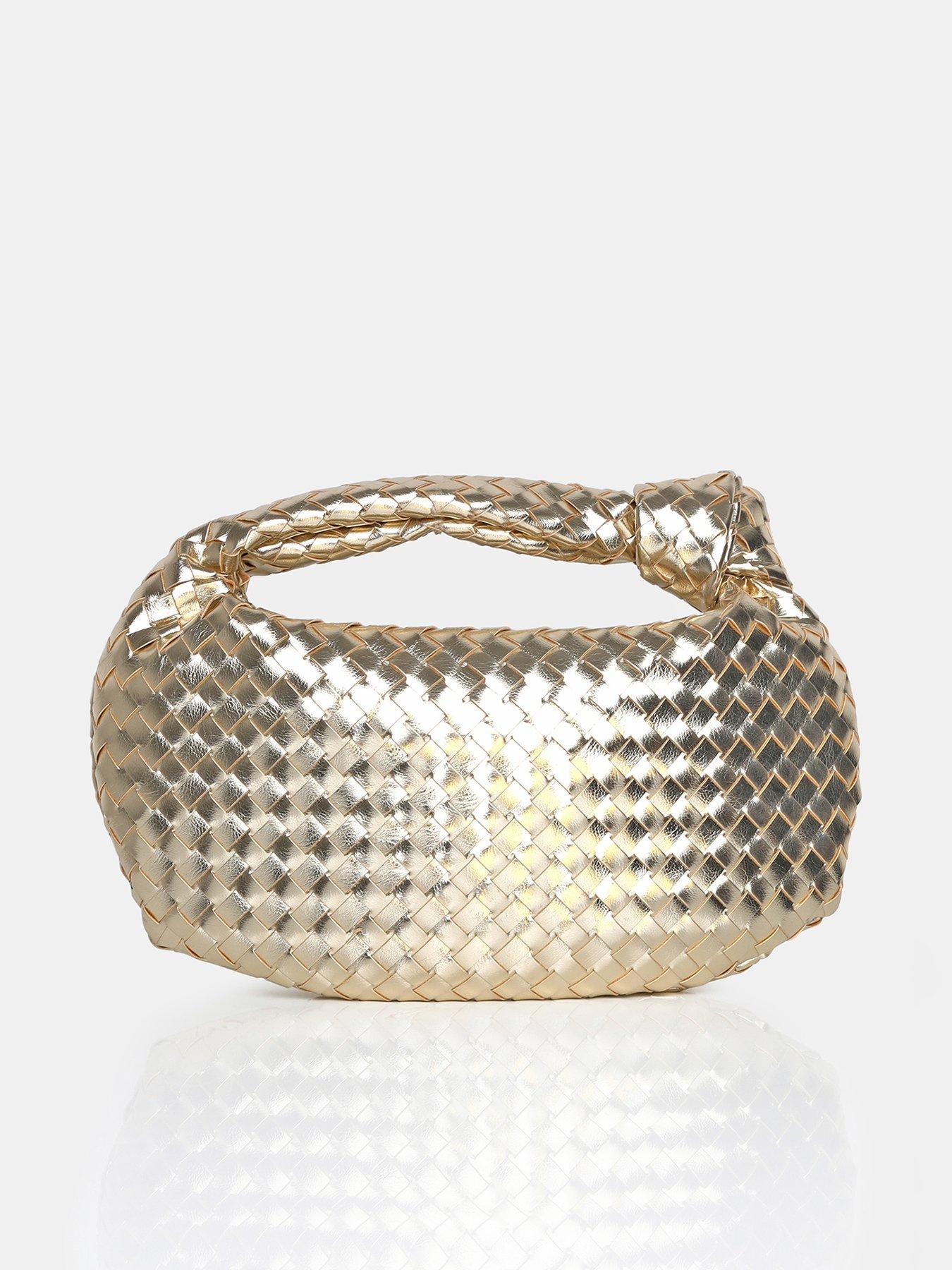 public-desire-blame-woven-grab-bag-gold