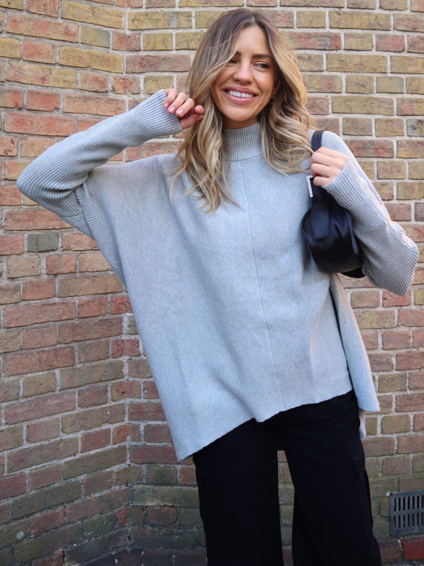 style-cheat-knitted-high-neck-jumper-greyoutfit