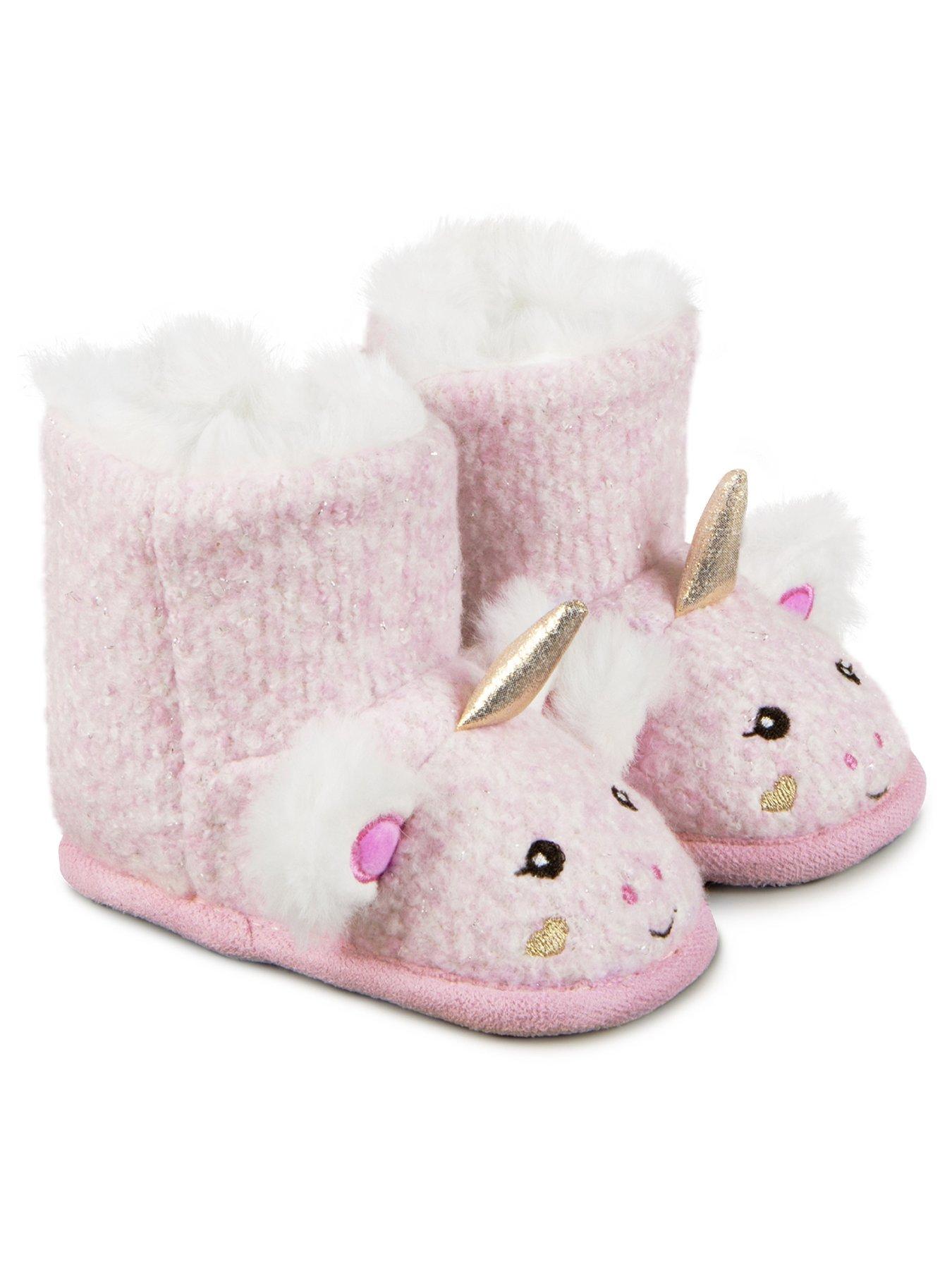 TOTES Toddlers Unicorn Booties