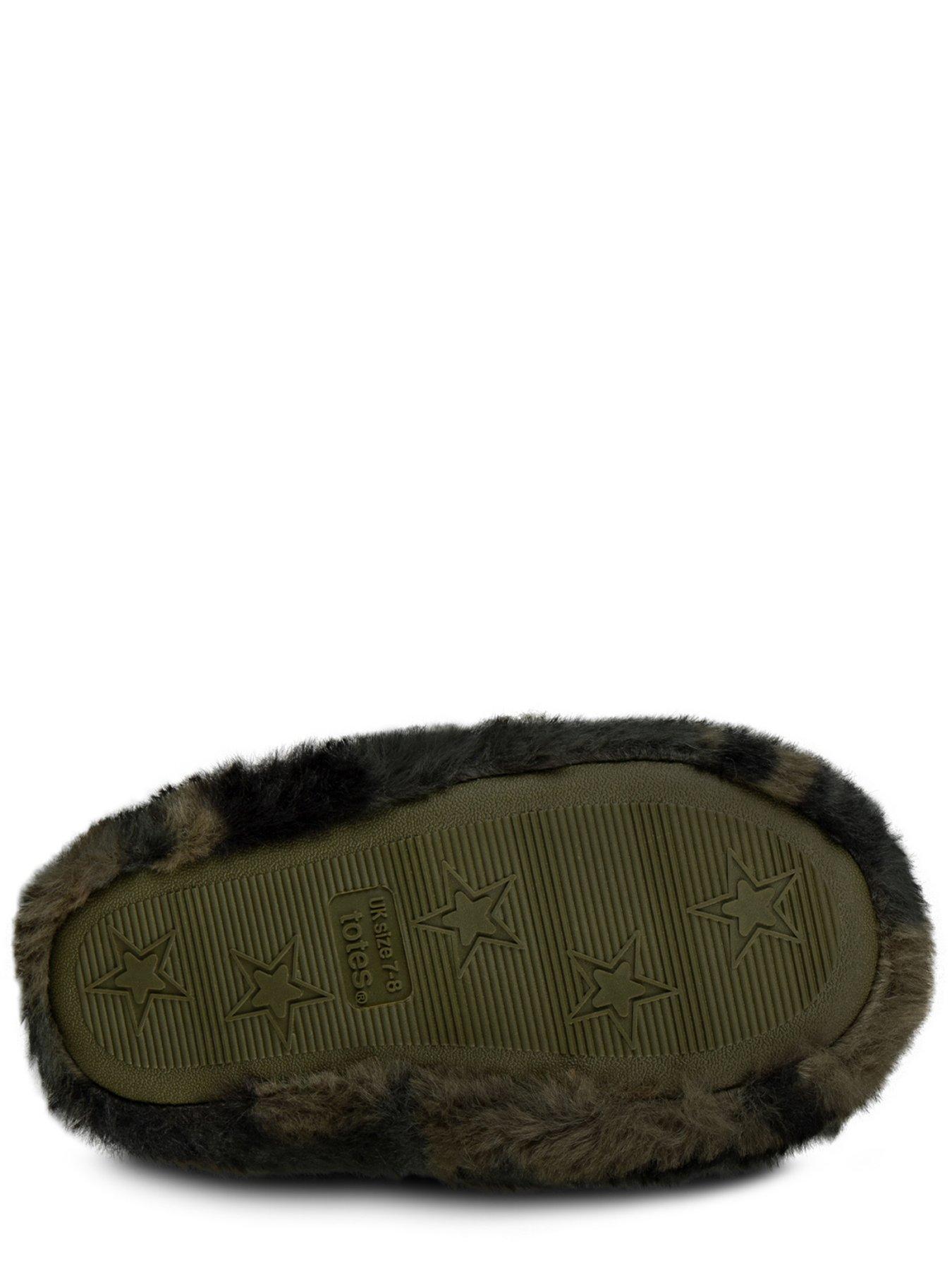 Image 4 of 5 of TOTES Kids Dino Boot Slippers