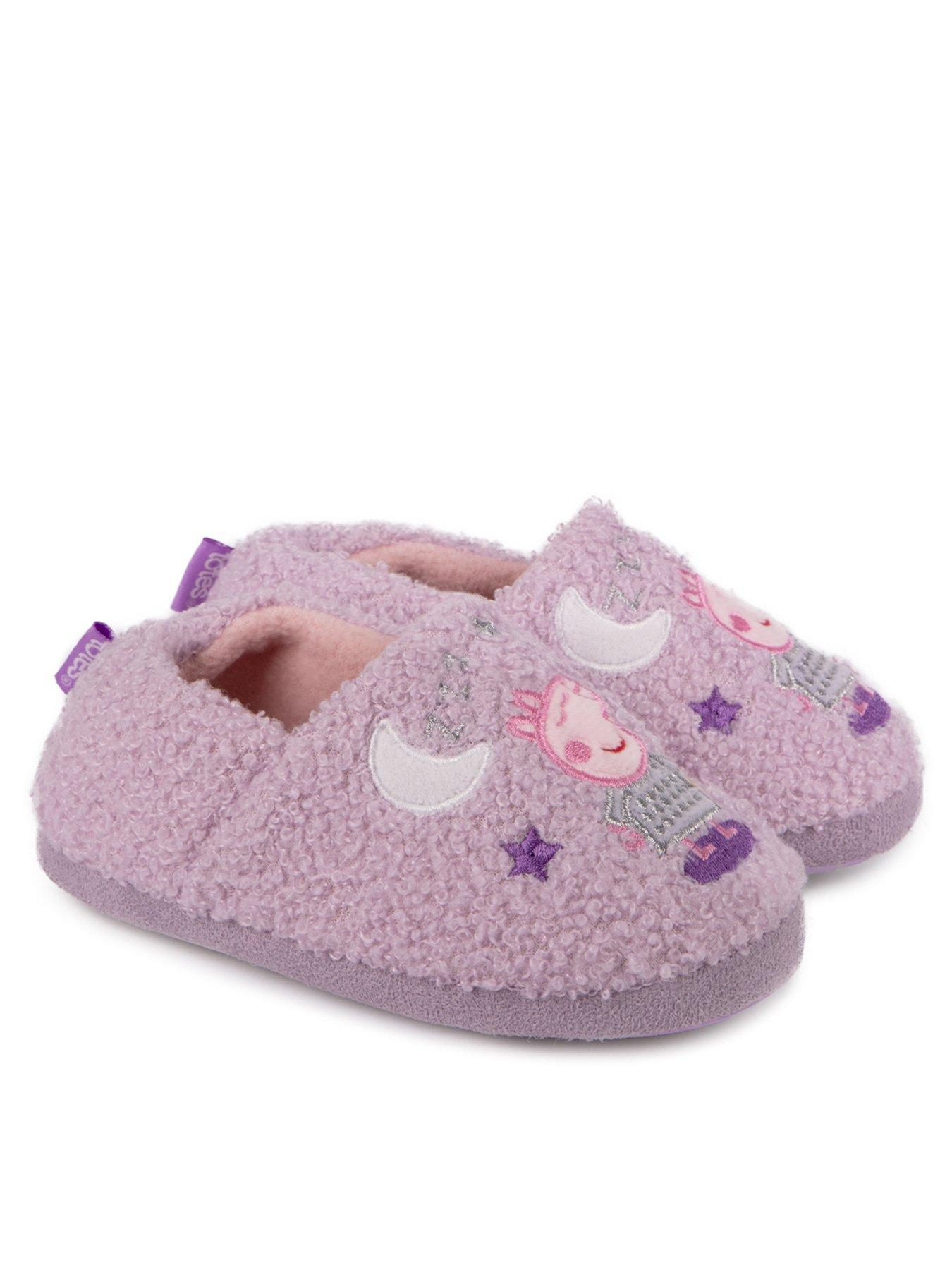 TOTES Kids Peppa Pig Slippers