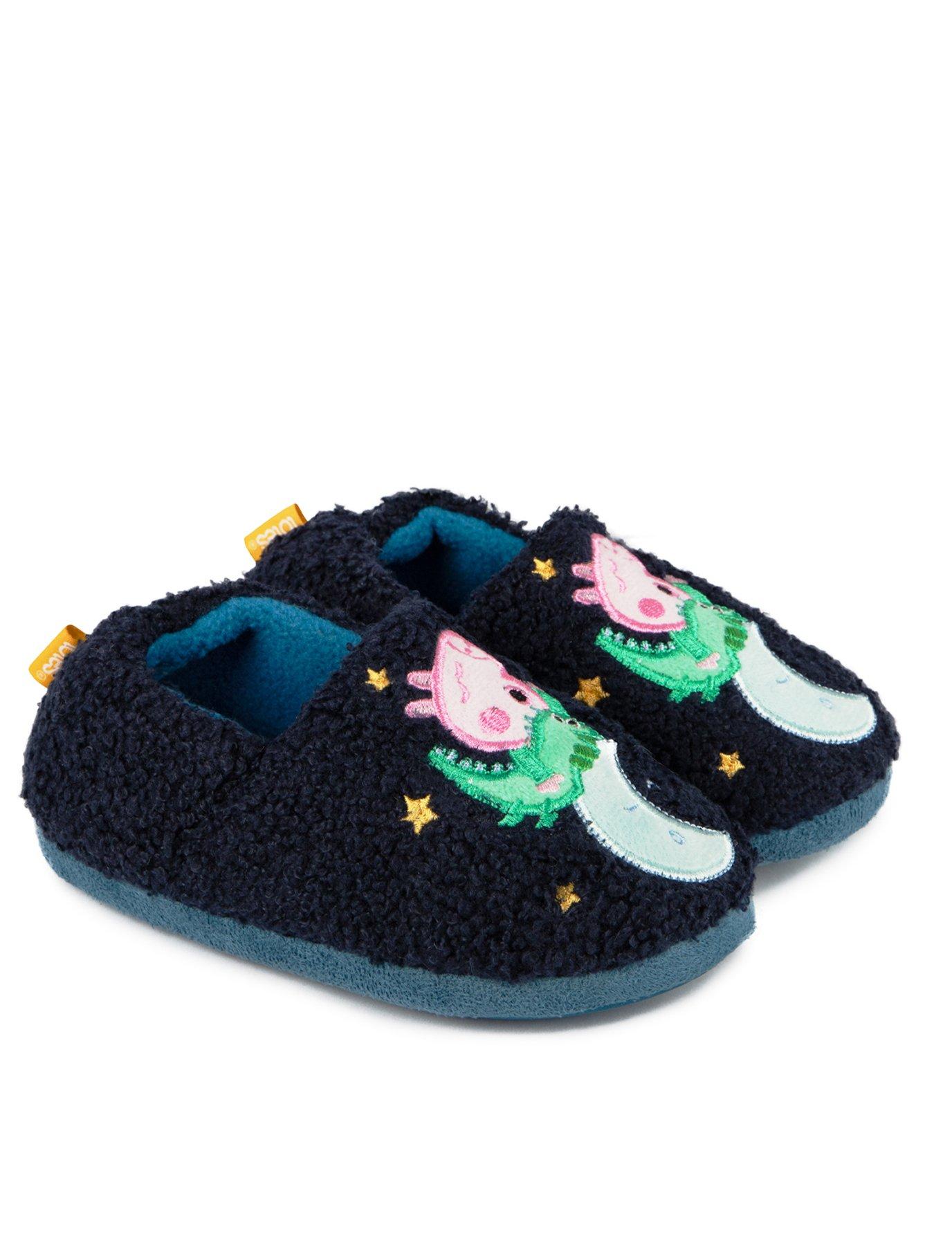 Image 1 of 4 of TOTES Kids George Pig Slippers