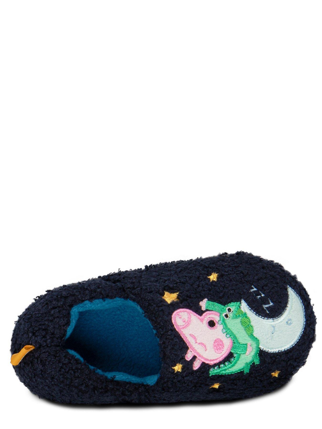 Image 3 of 4 of TOTES Kids George Pig Slippers