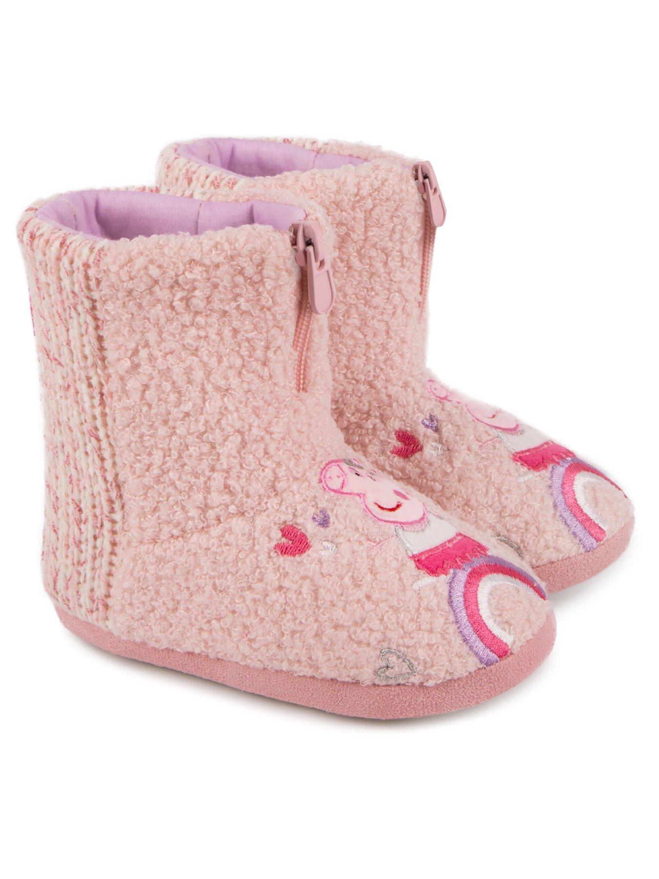 TOTES Kids Peppa Pig Slippers