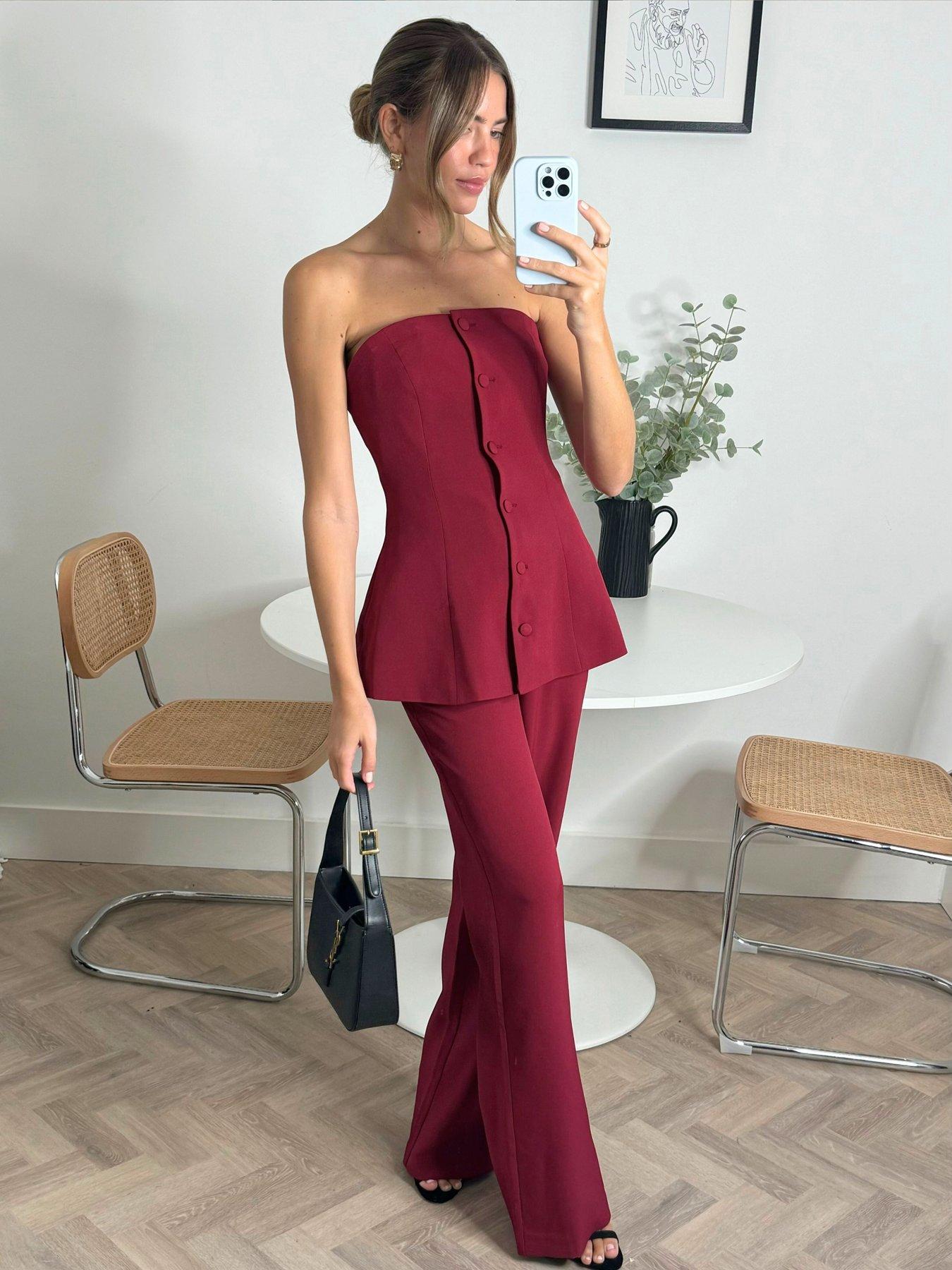 style-cheat-strapless-waistcoat-mulberry-red