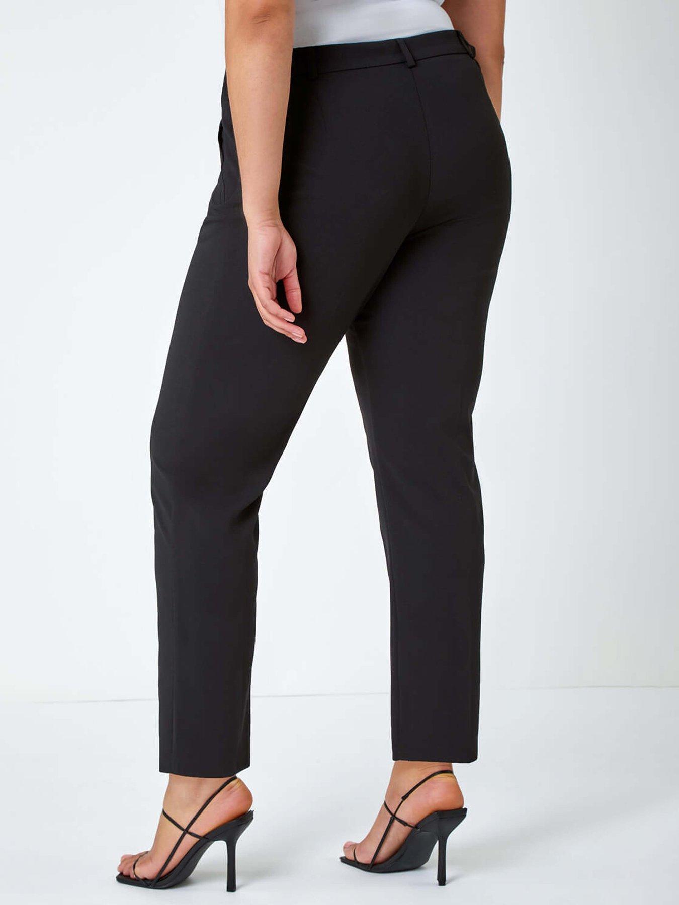 roman-curve-straight-smart-trousers-blackstillFront