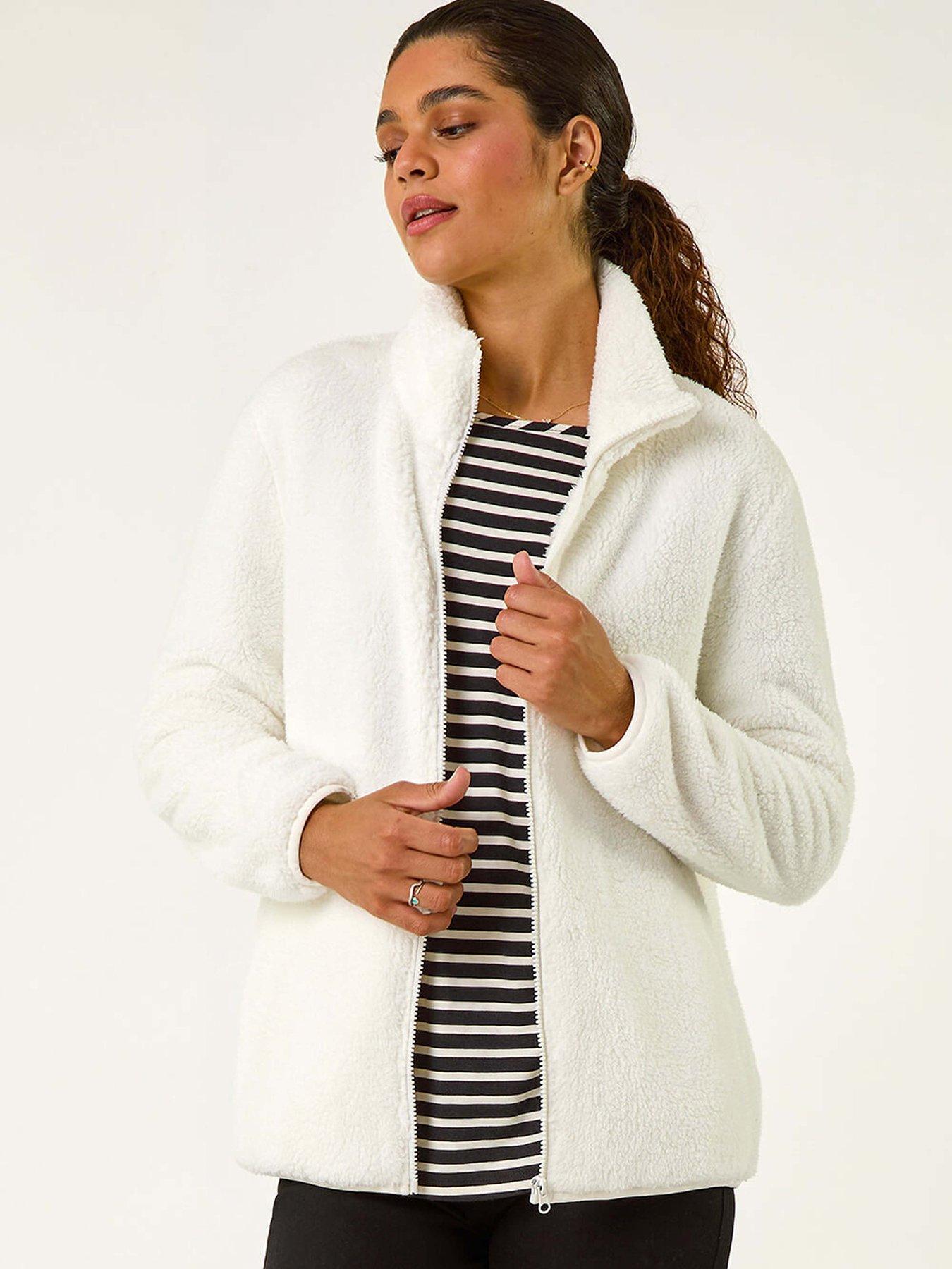 roman-soft-sherpa-fleece-jacket-whitefront