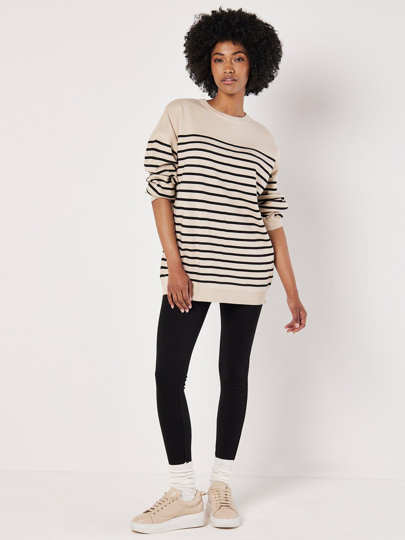 apricot-apricot-model-stripe-tunic-jumperstillFront