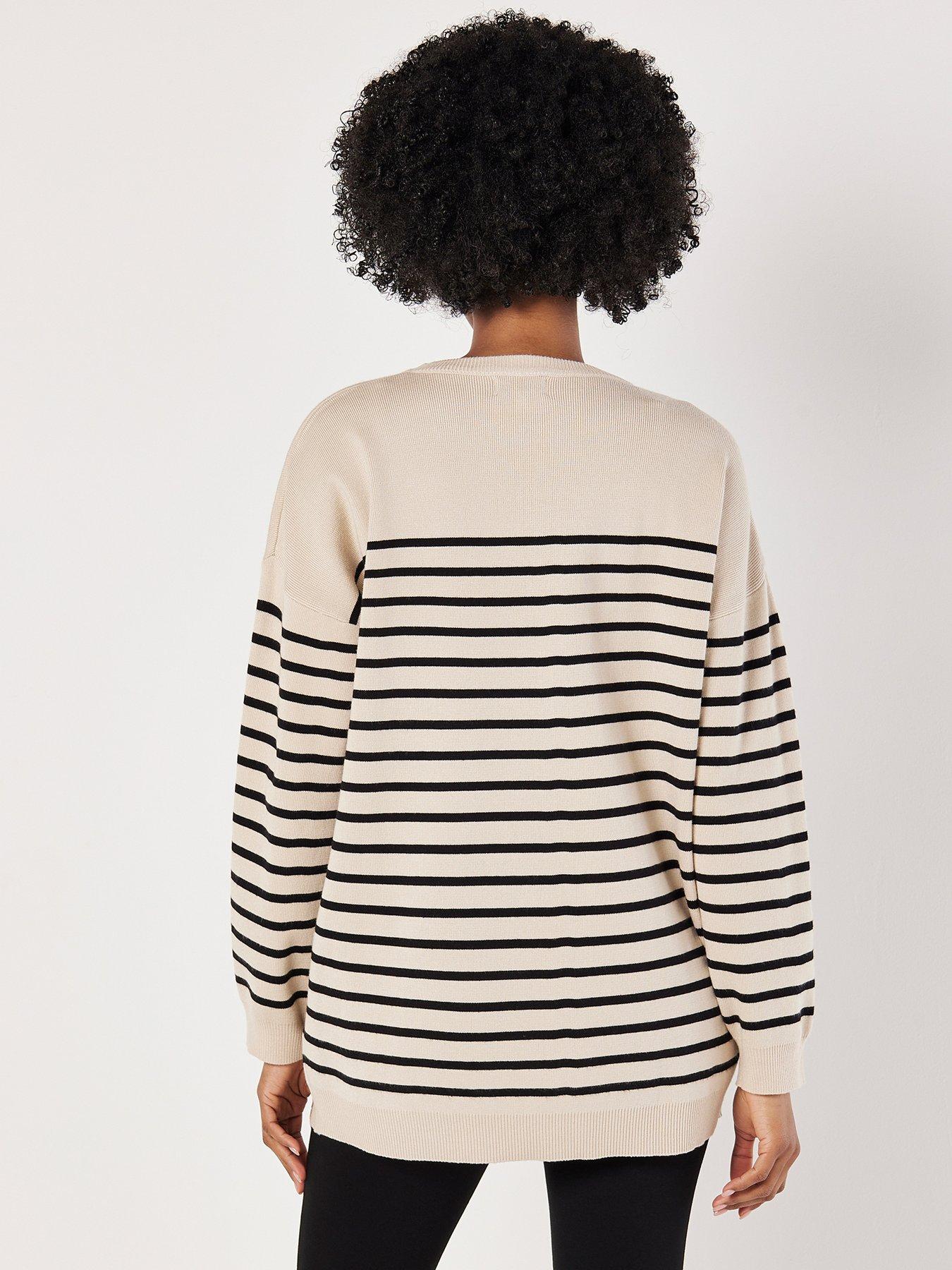 apricot-apricot-model-stripe-tunic-jumperdetail