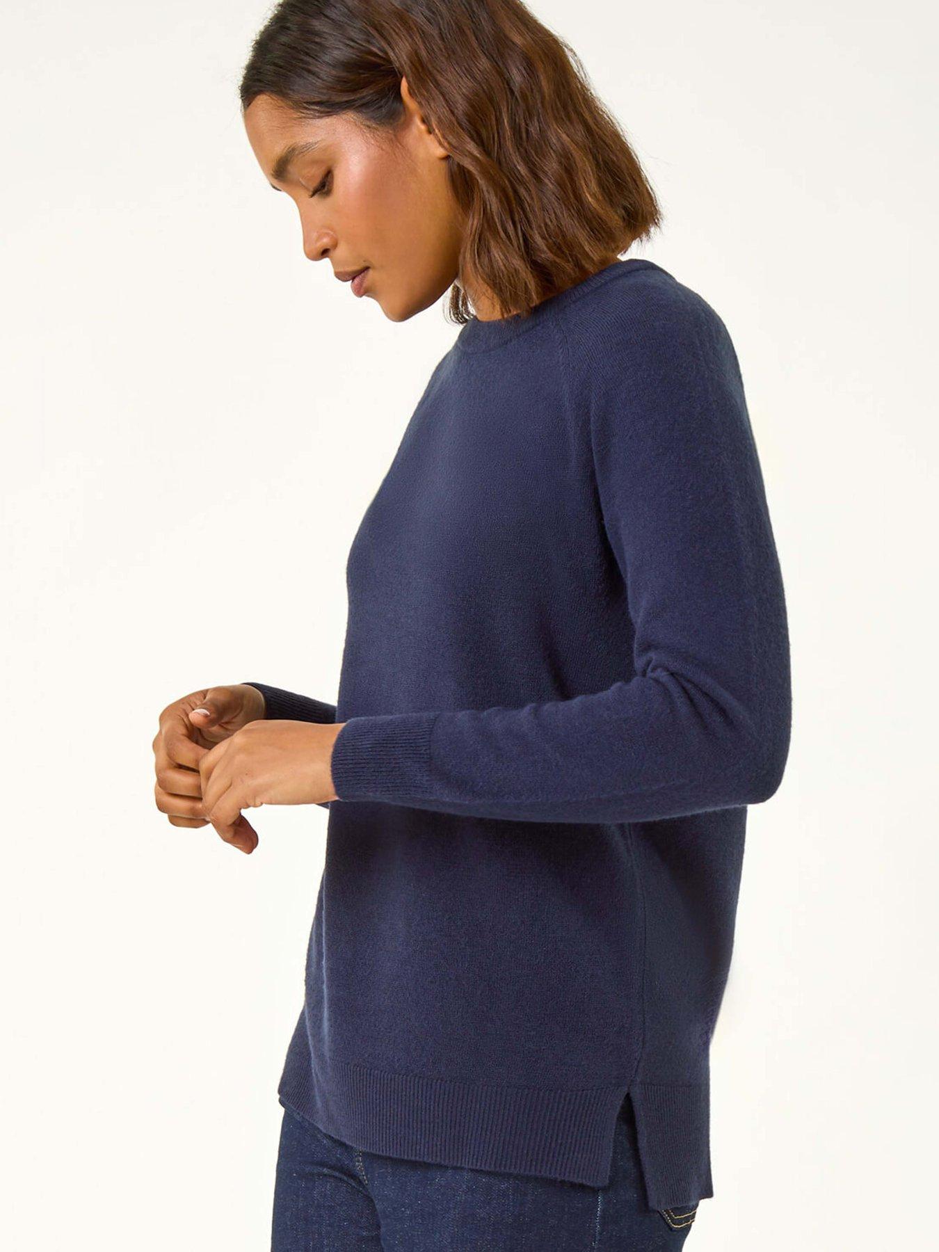 roman-plain-soft-crew-neck-jumper-midnight-blue