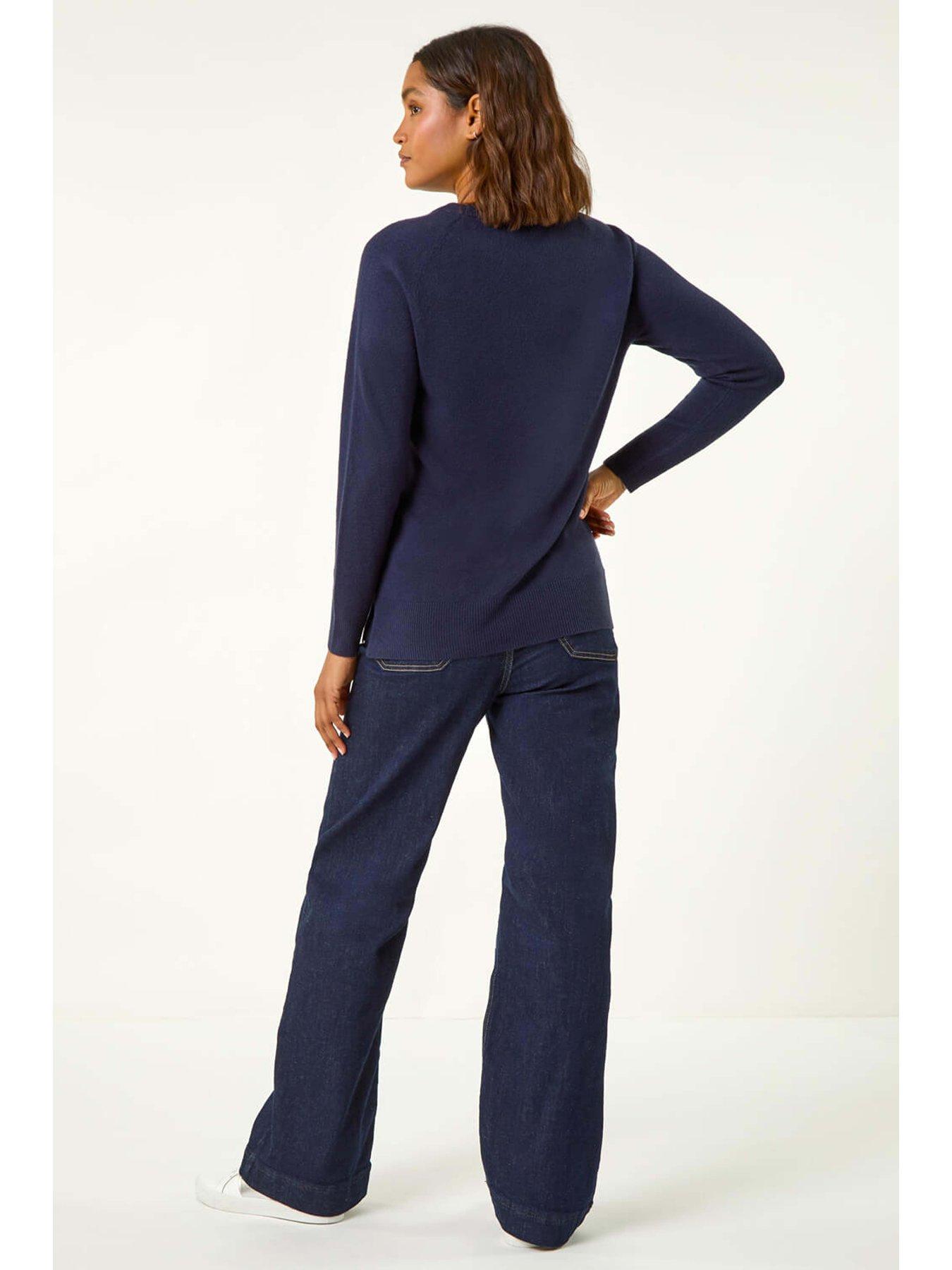 roman-plain-soft-crew-neck-jumper-midnight-bluestillFront