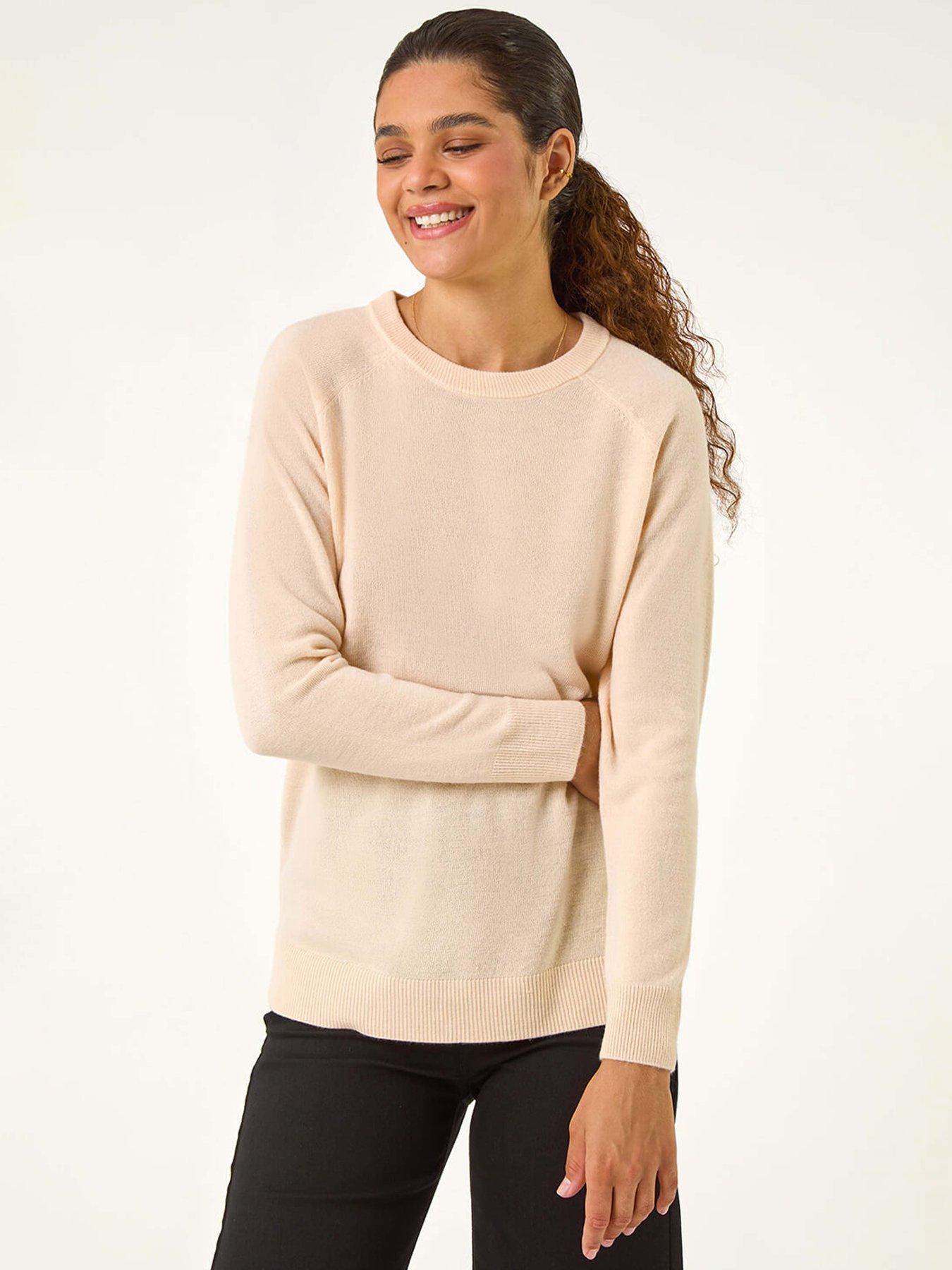 roman-plain-soft-crew-neck-jumper-natural