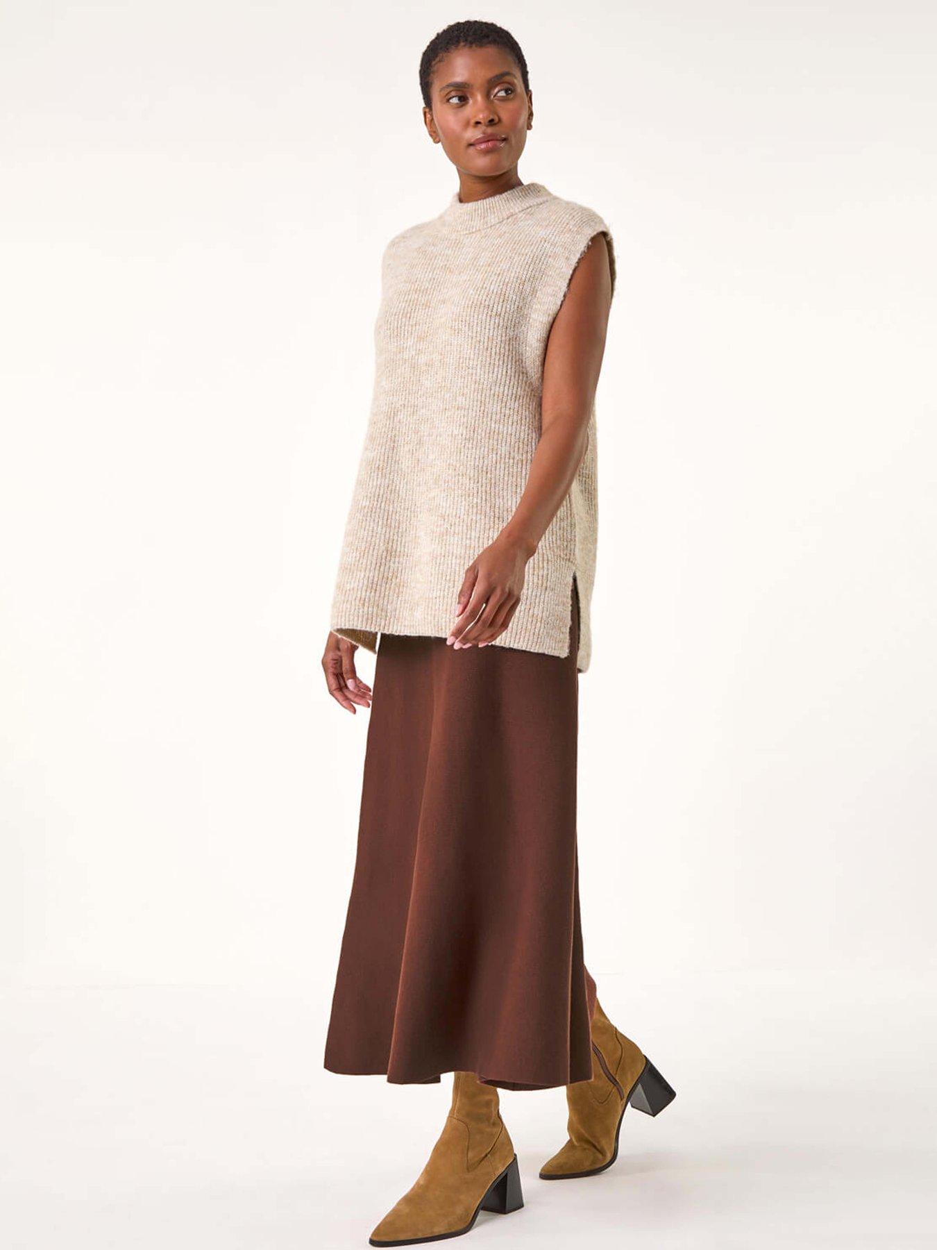 roman-knitted-midi-stretch-skirt-chocolateback