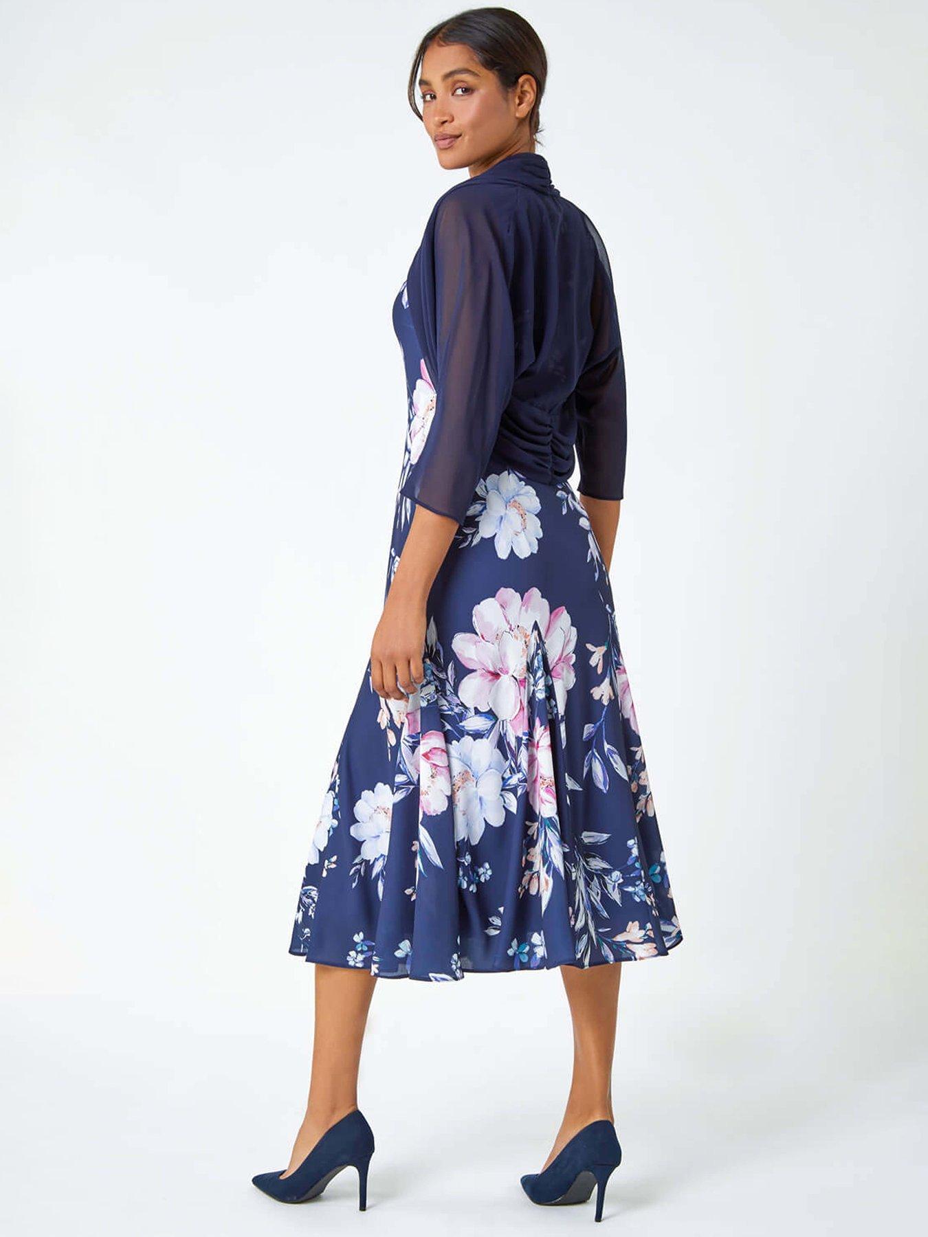 roman-ruched-hem-chiffon-bolero-navystillFront