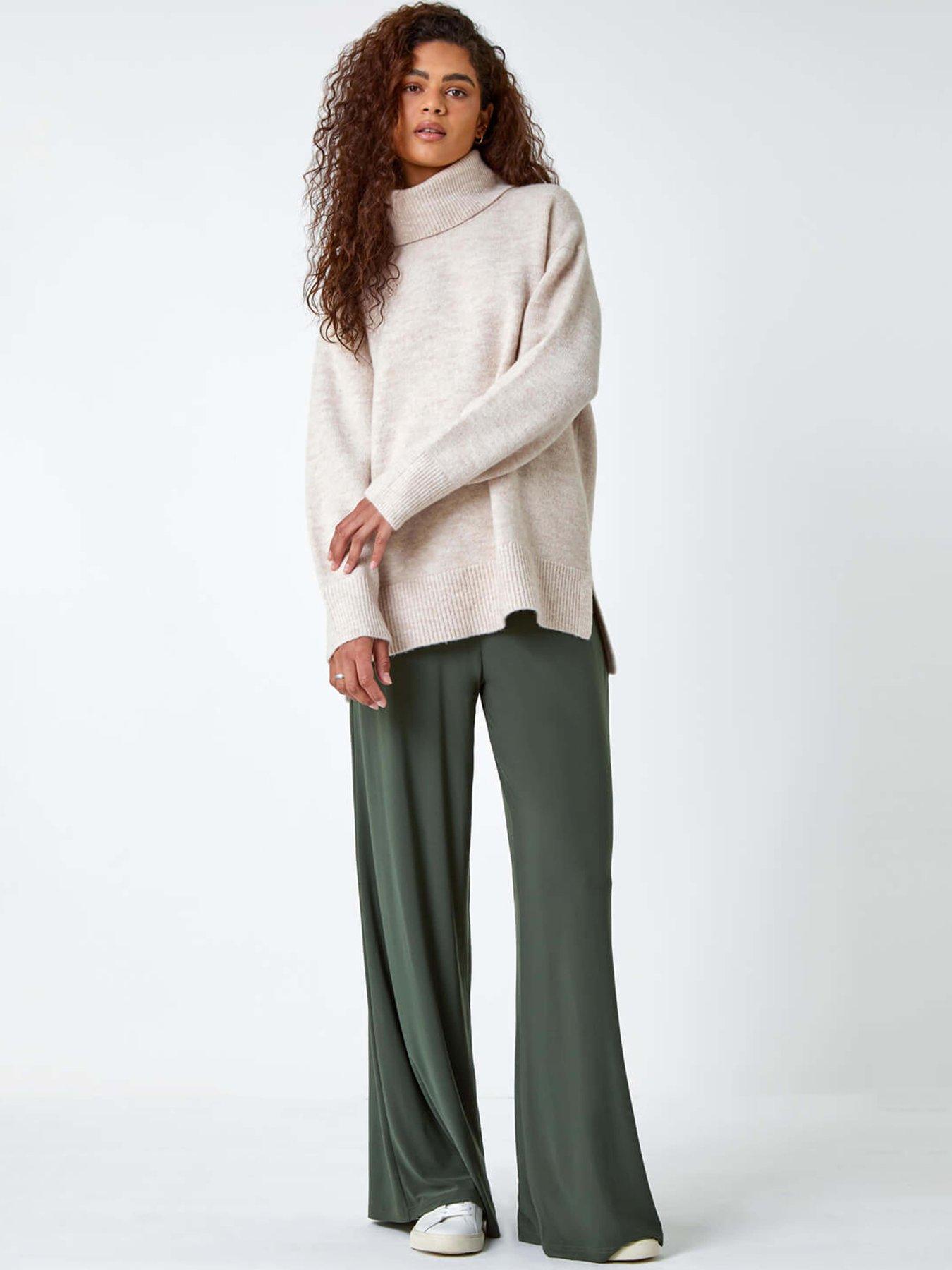 roman-wide-leg-stretch-trousers-khakiback