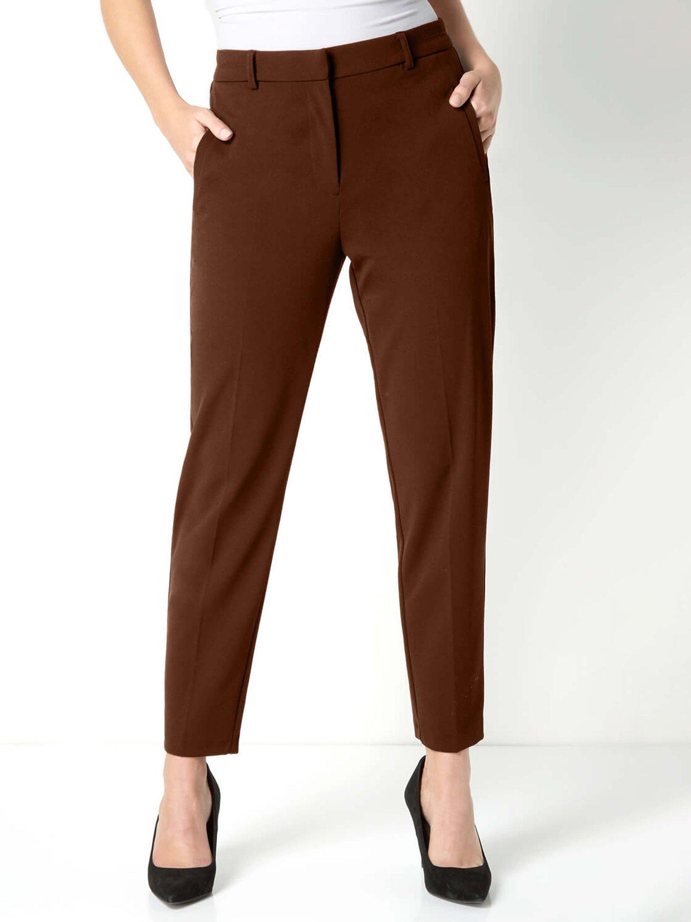 roman-short-straight-leg-stretch-trouser-chocolate