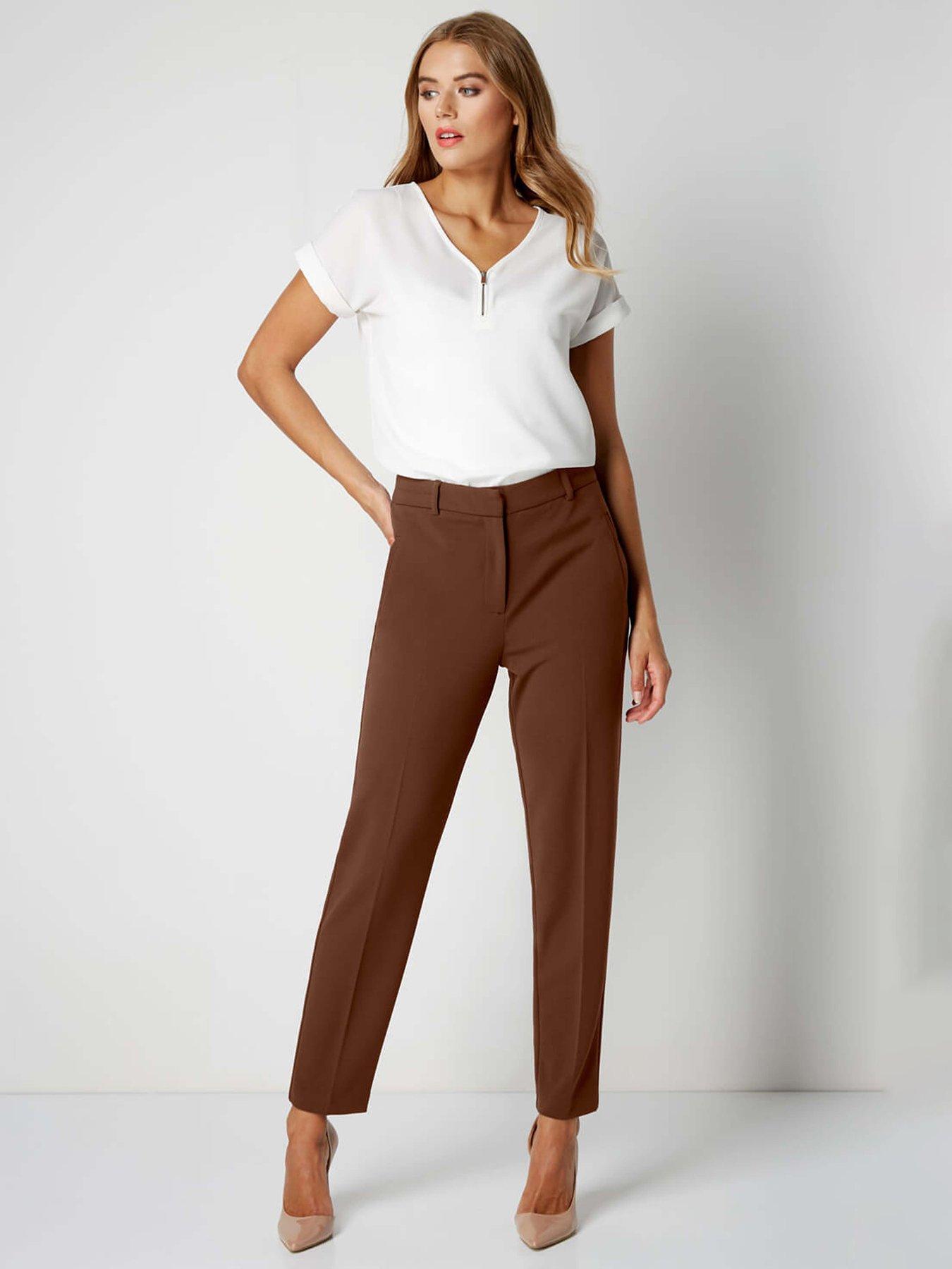 roman-short-straight-leg-stretch-trouser-chocolateback