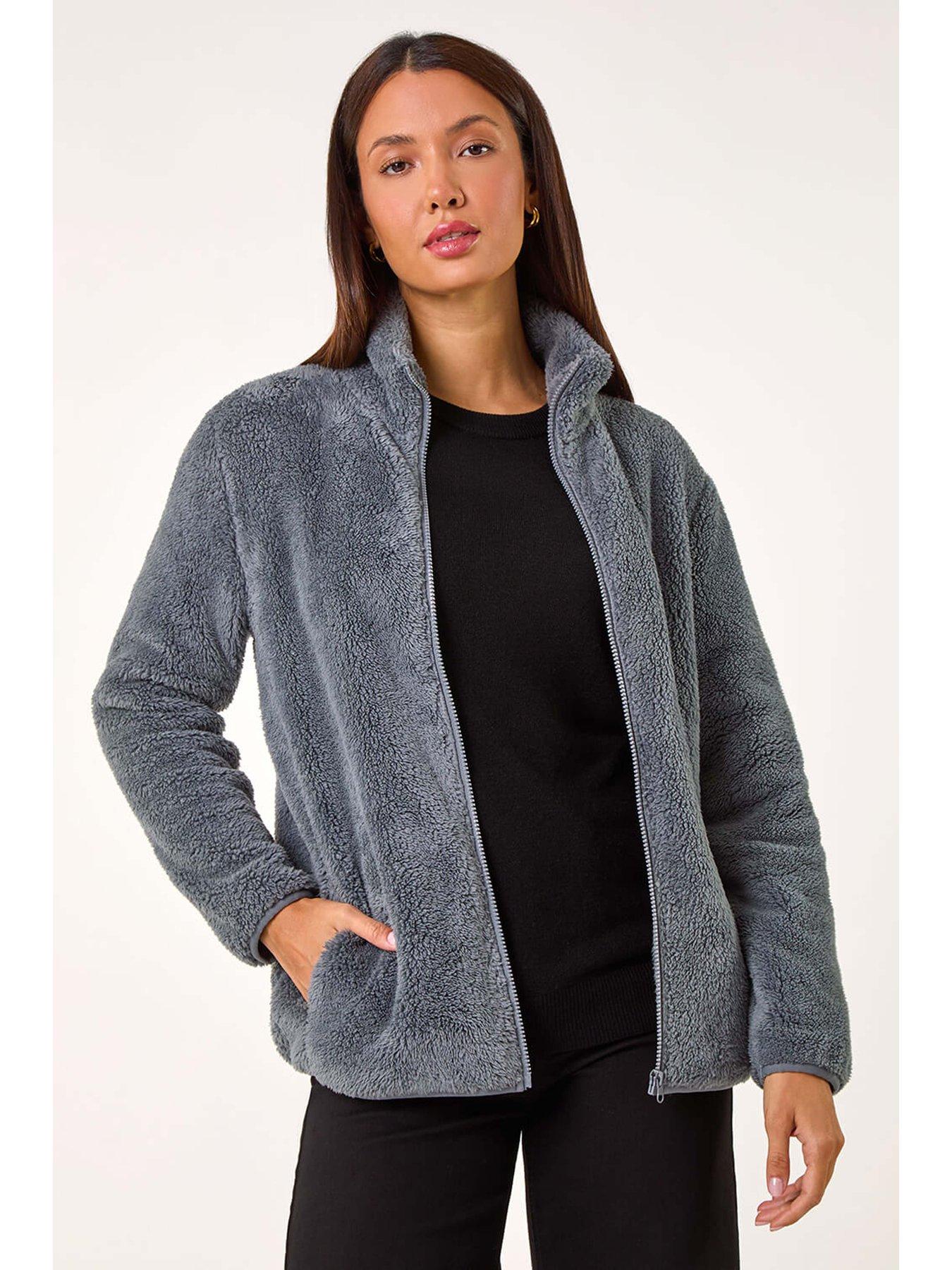 roman-soft-sherpa-fleece-jacket-dark-greyoutfit