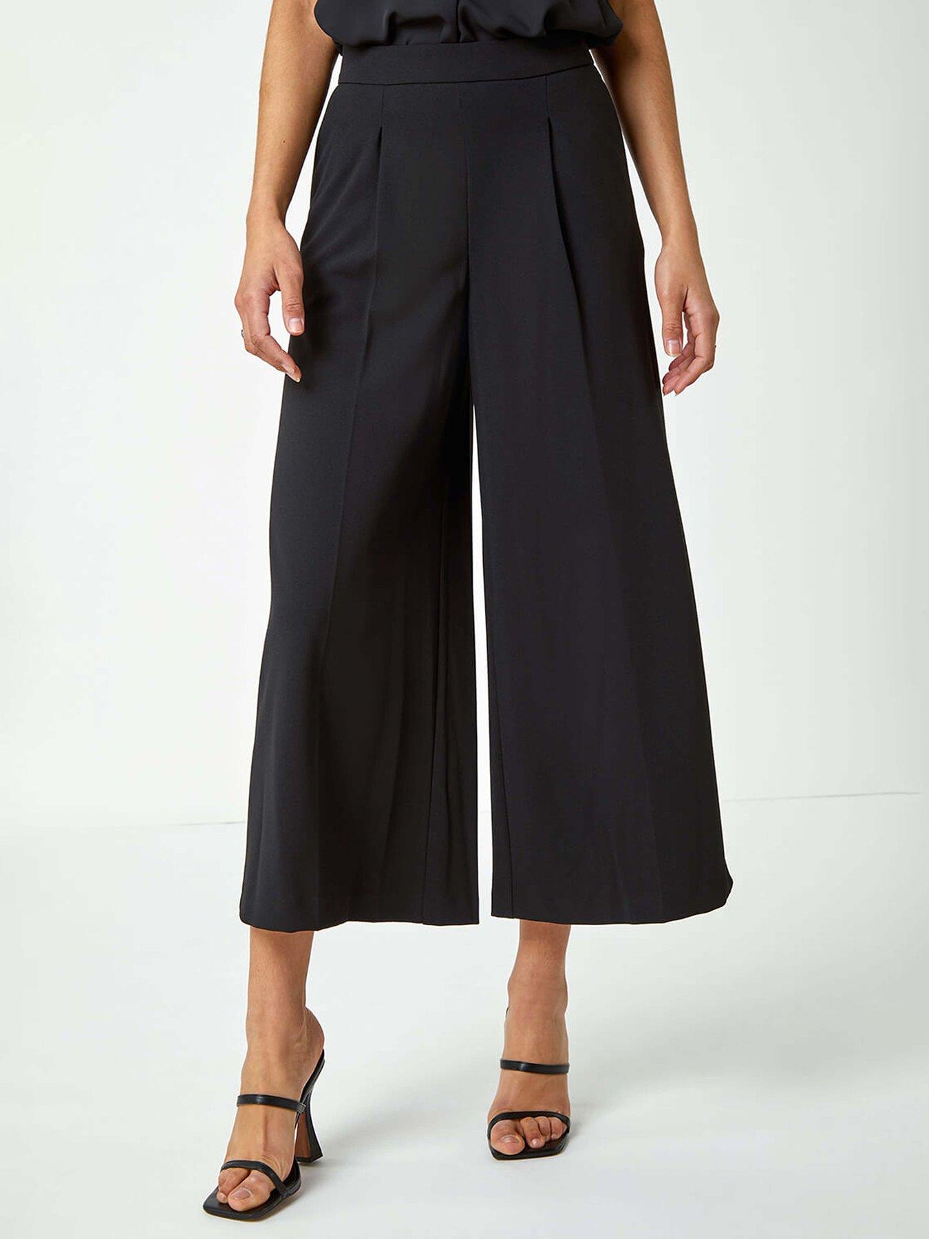 roman-wide-leg-cropped-culottes-blackfront