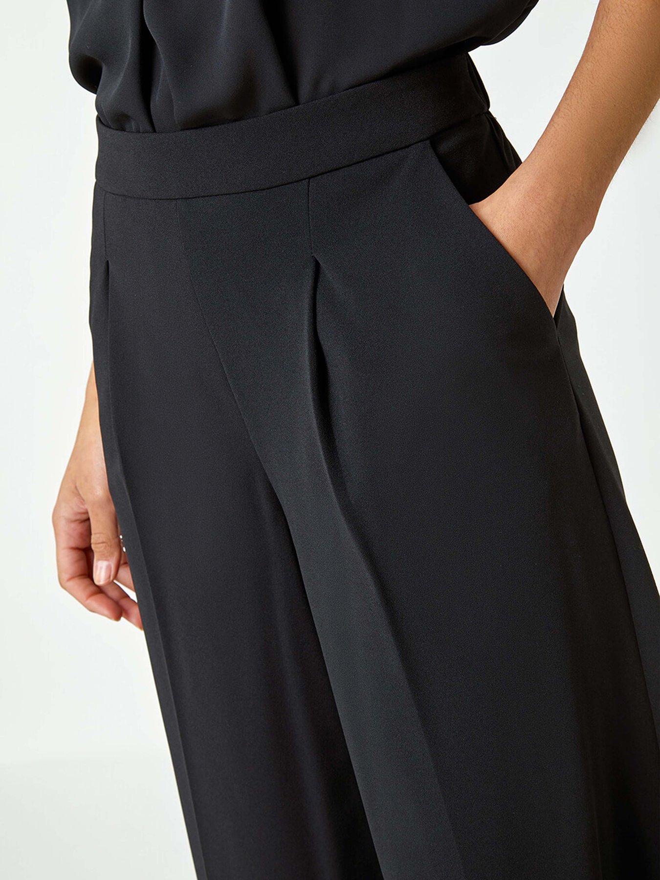 roman-wide-leg-cropped-culottes-blackdetail