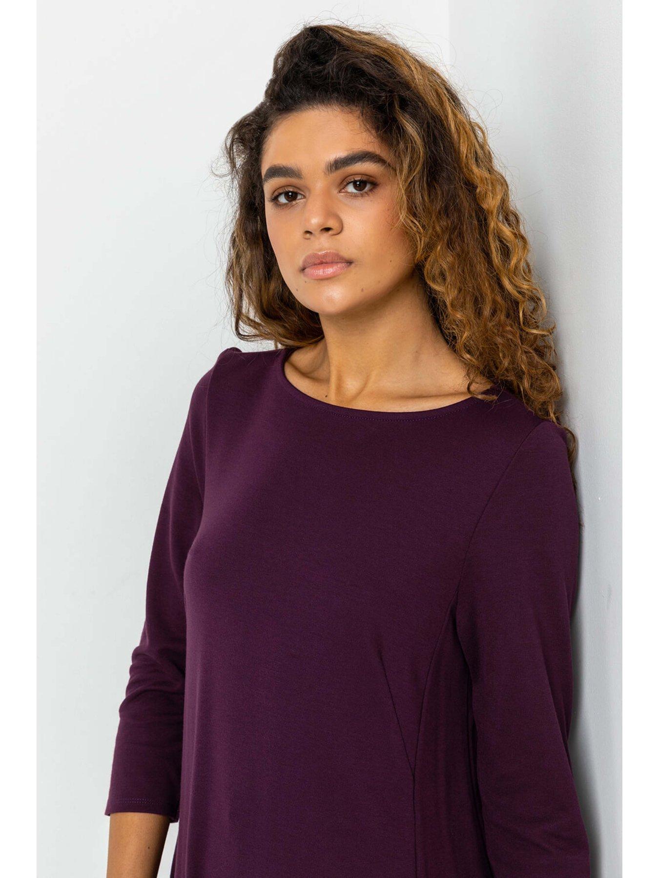 roman-a-line-pocket-detail-swing-dress-purpleback