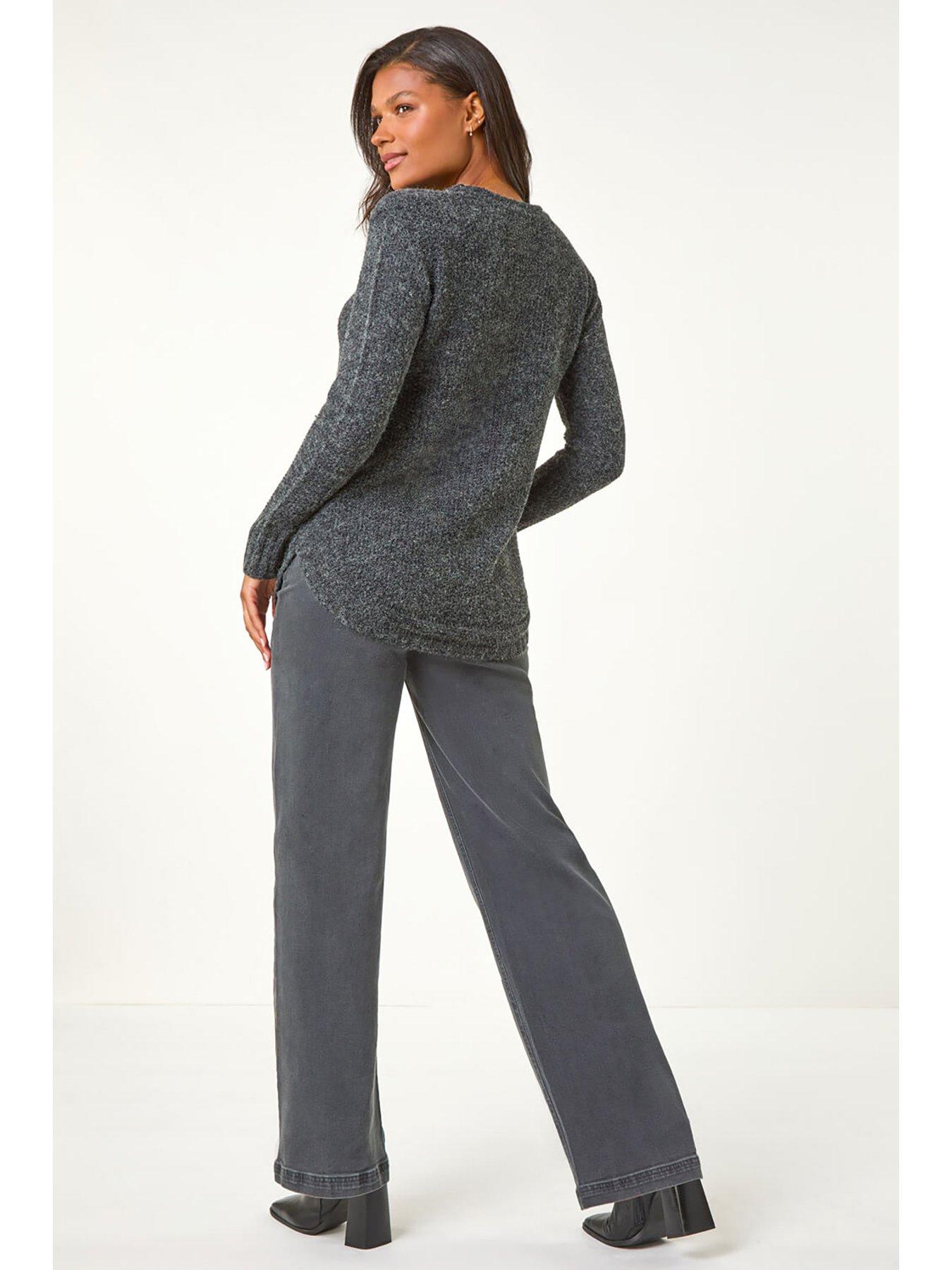 roman-button-detail-curved-hem-jumper-blackstillFront