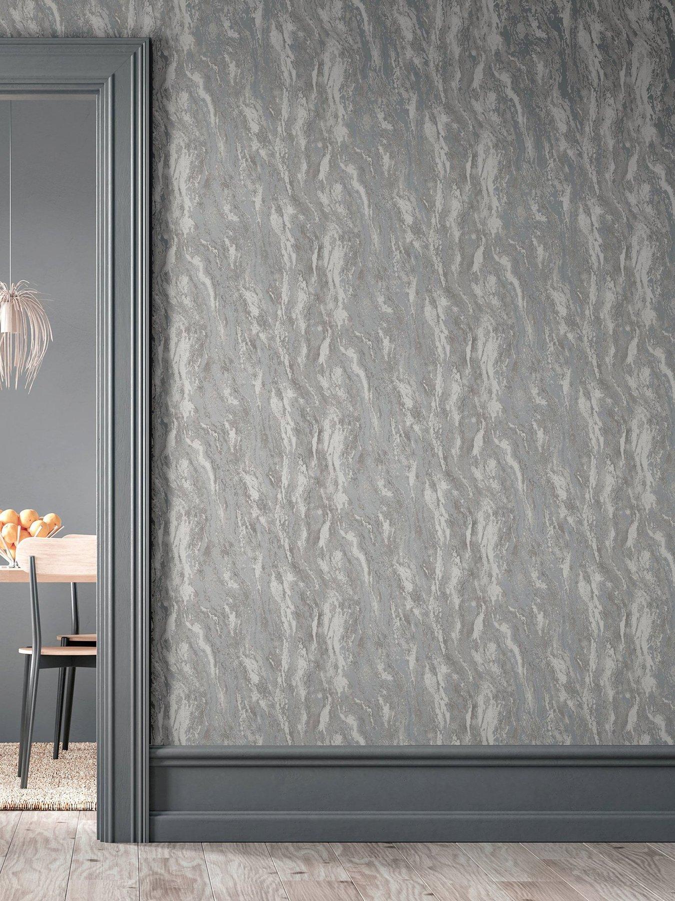 arthouse-arthouse-luxe-texture-pewter-wallpaper