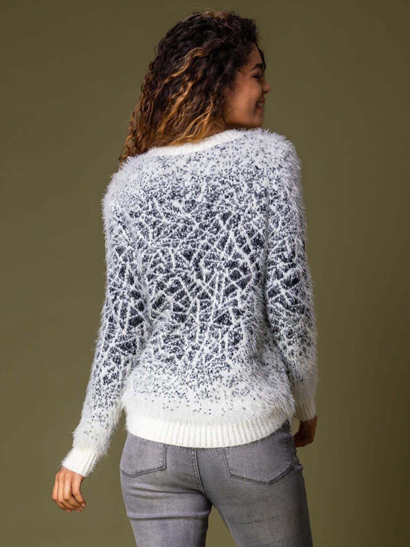 roman-mosaic-print-fluffy-jumper-ivorystillFront