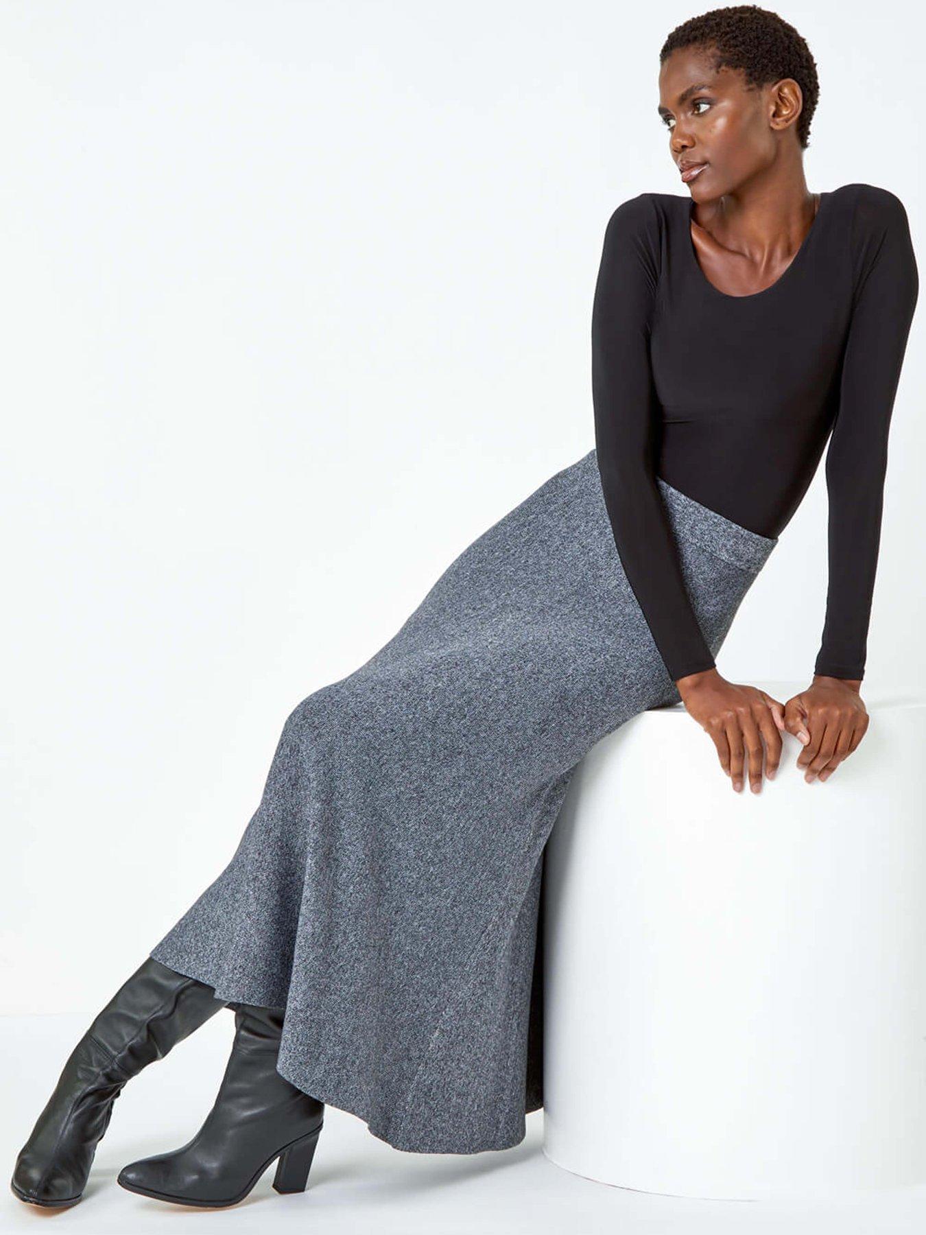 roman-knitted-a-line-midi-skirt-greyoutfit