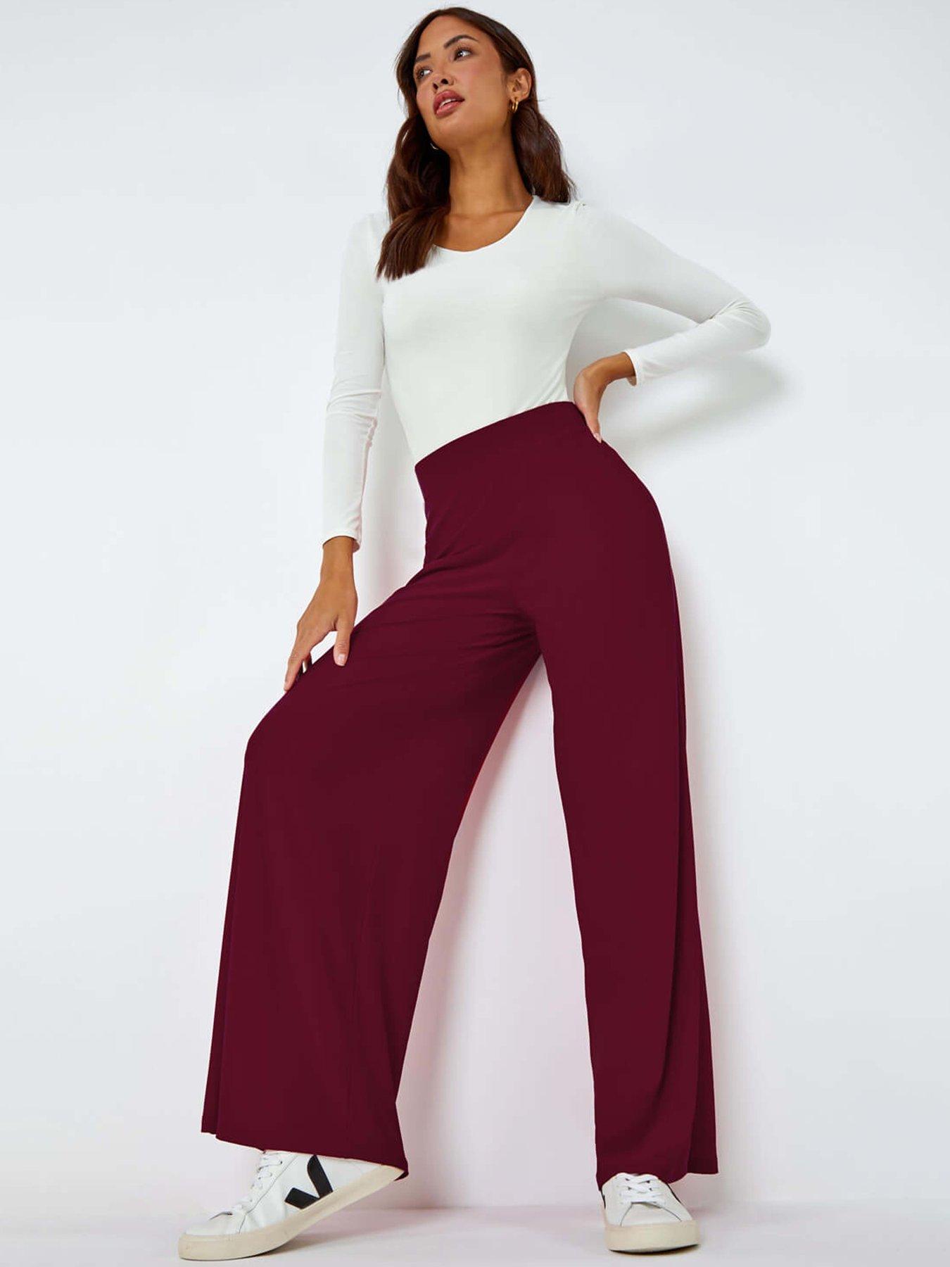 roman-wide-leg-stretch-trousers-wineoutfit