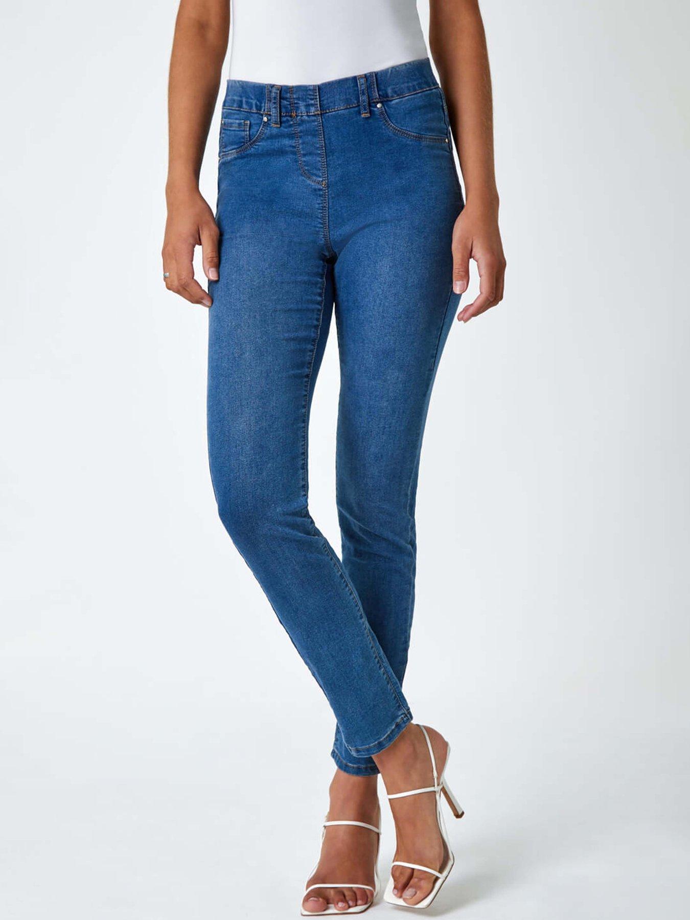 Roman 31" Denim Stretch Jegging - Denim