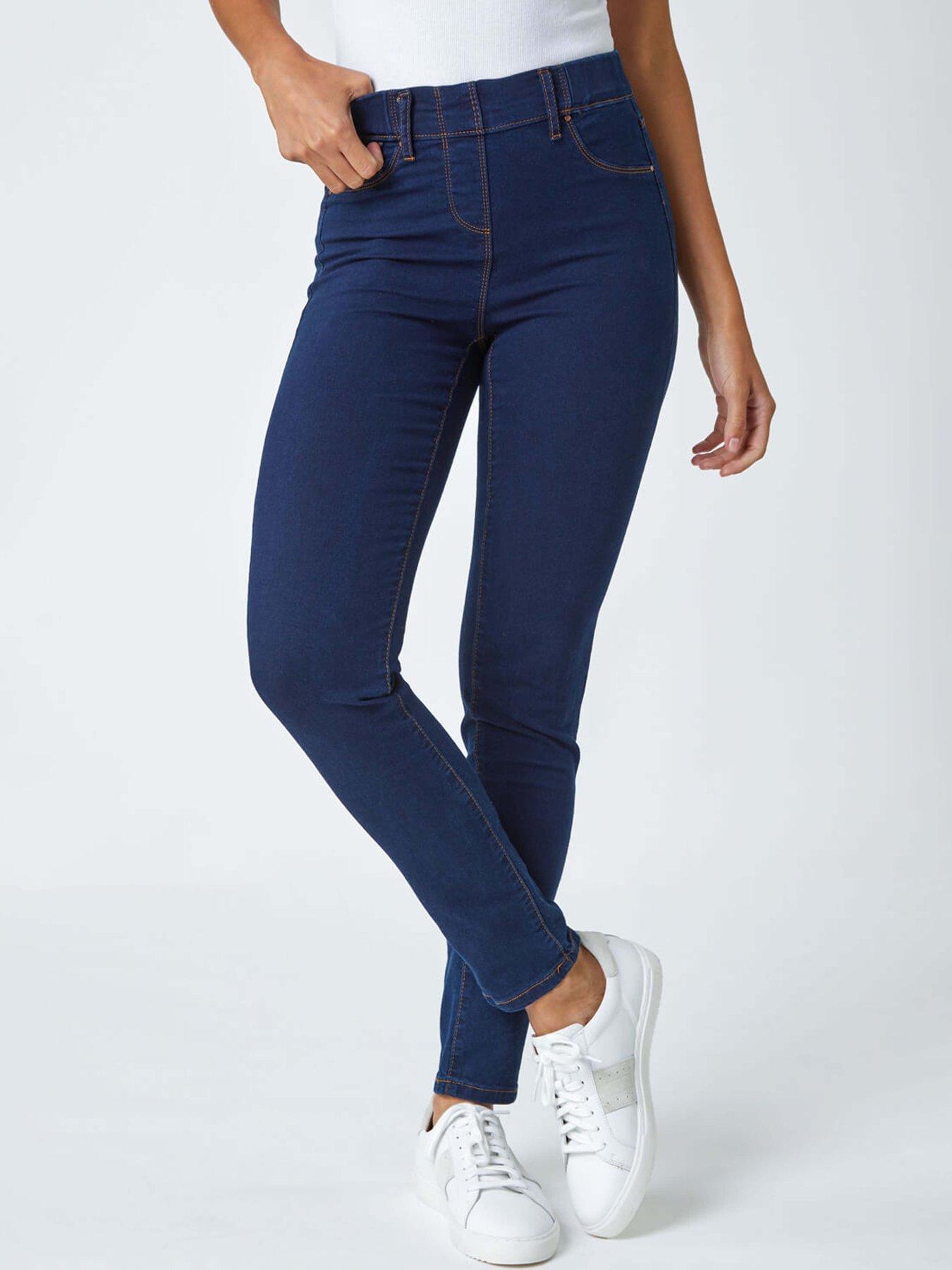 Roman 31" Denim Stretch Jegging - Indigo