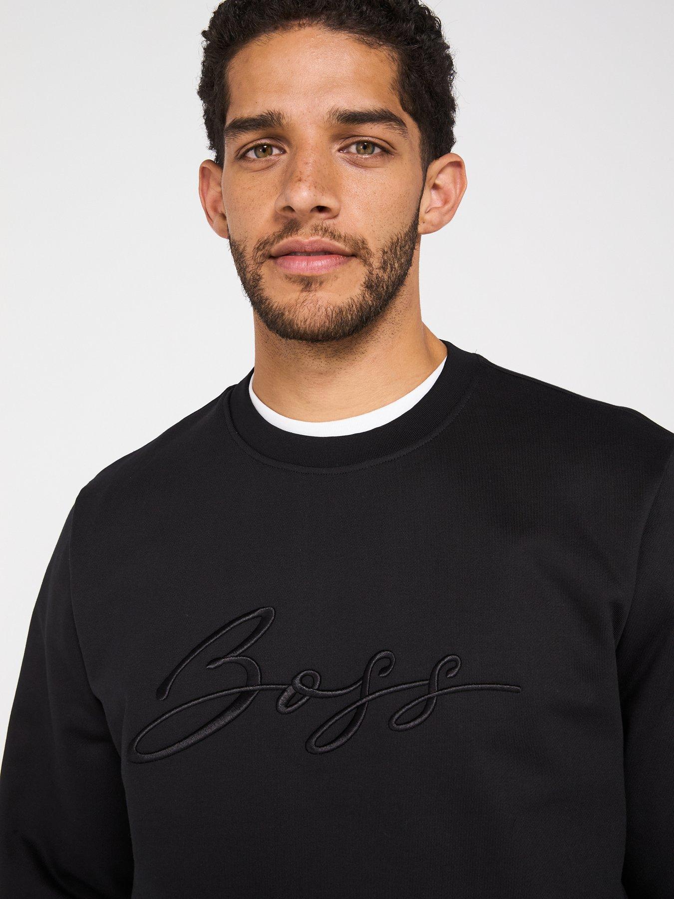 boss-c-soleri-70-relaxed-fit-script-logo-crew-neck-sweatshirt-blackoutfit