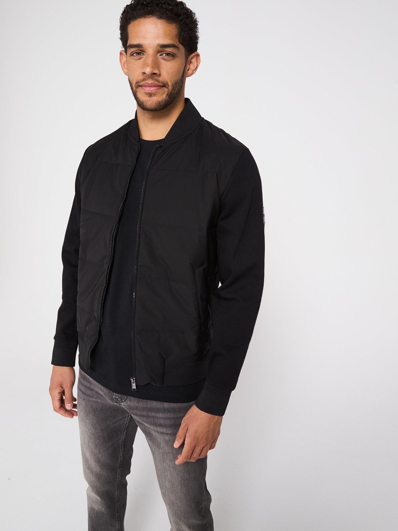 boss-h-skiles-100-regular-fit-padded-bomber-zip-track-top-blackdetail