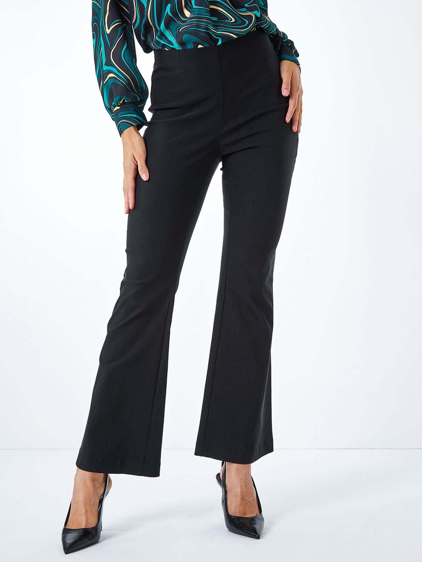 roman-full-length-boot-cut-trouser-black