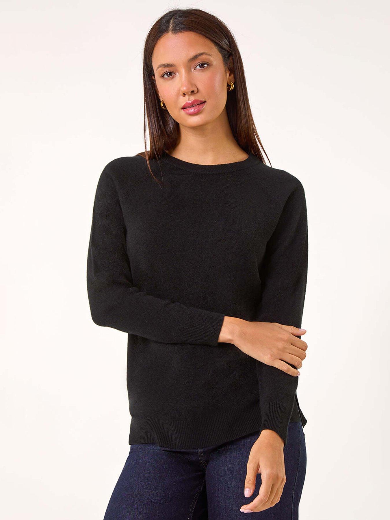 roman-plain-soft-crew-neck-jumper-black