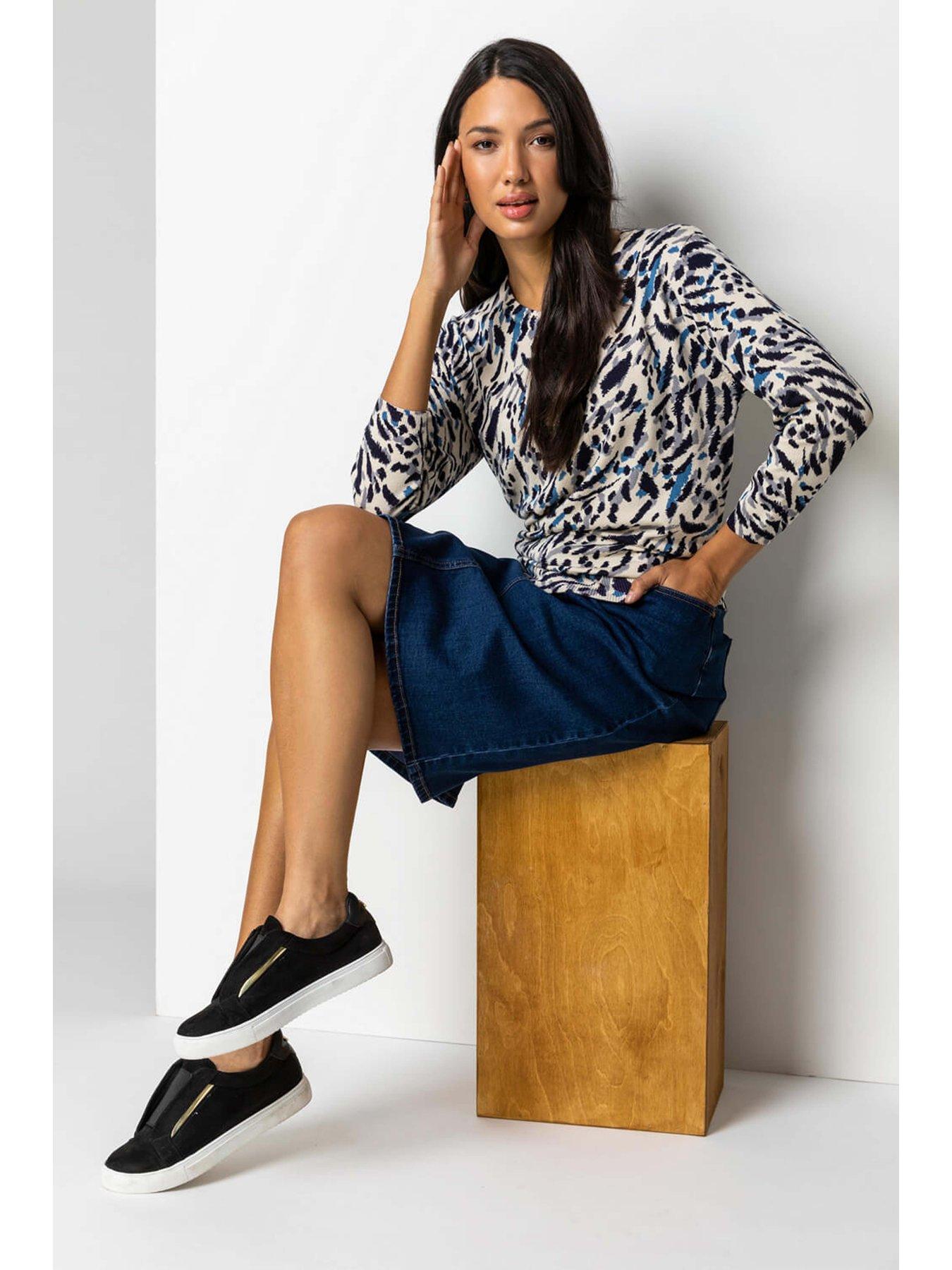 roman-cotton-denim-stretch-a-line-skirt-indigooutfit