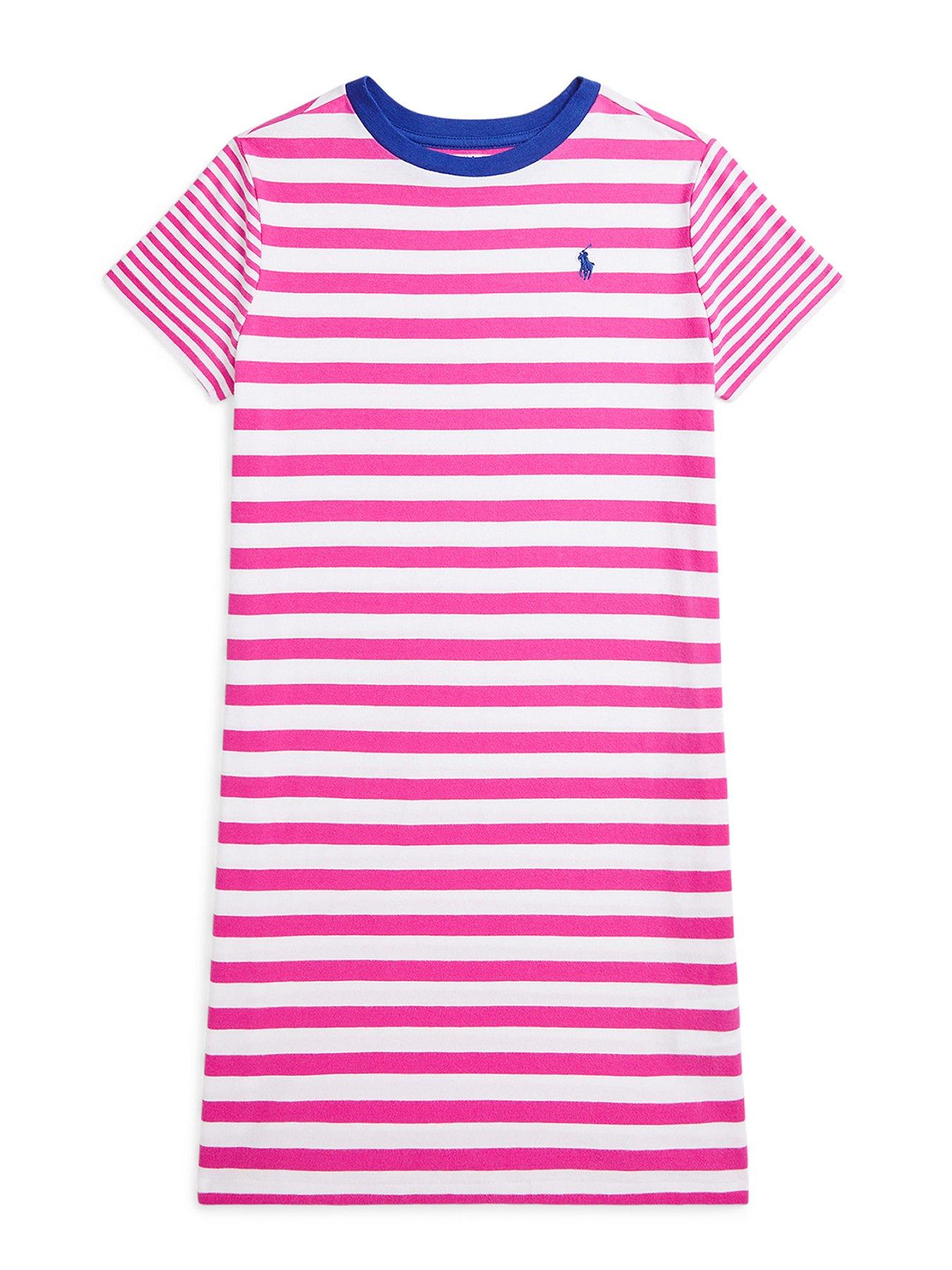 polo-ralph-lauren-girls-stripe-t-shirt-dress-whitepink